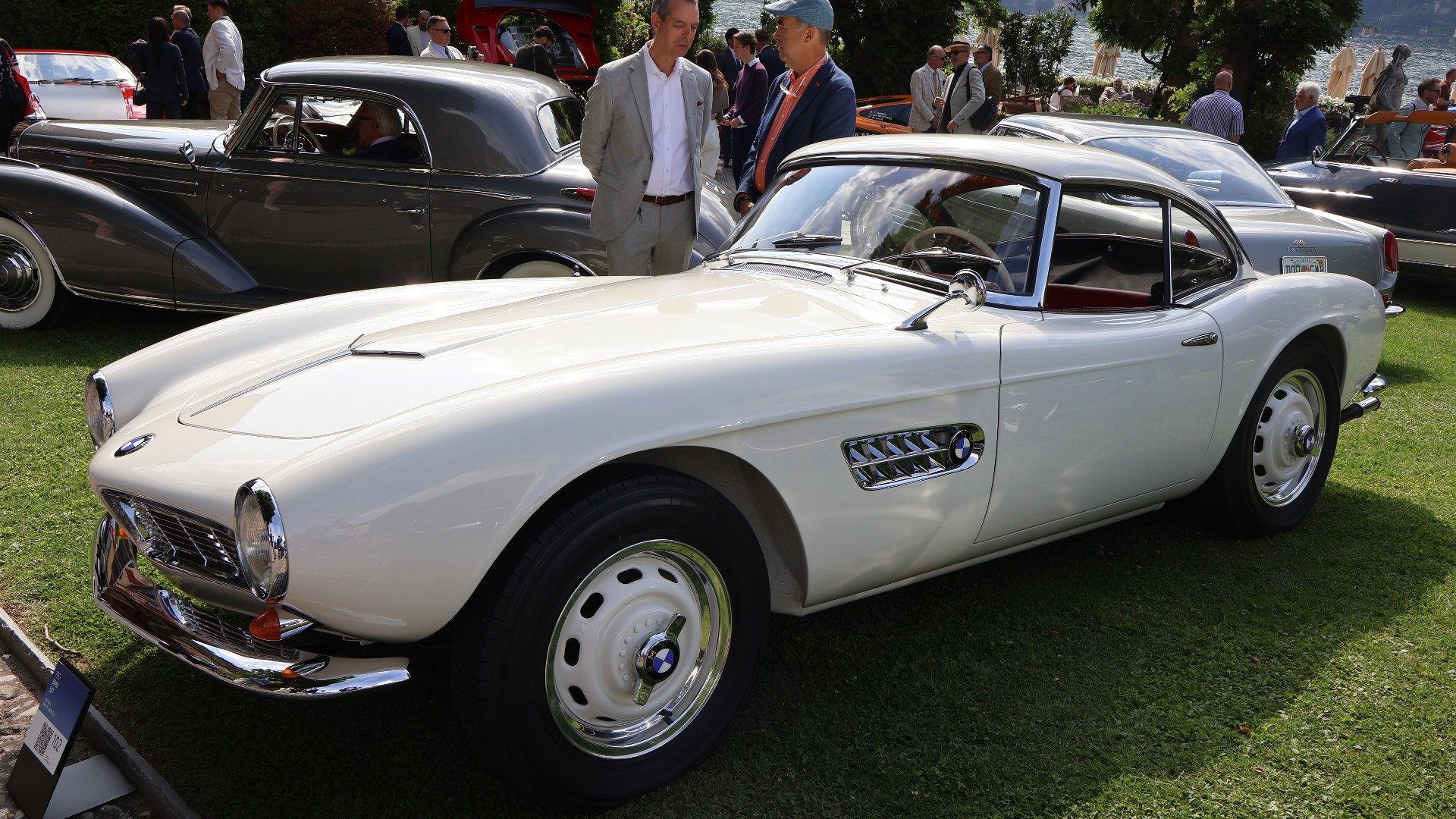 1957 BMW 507 som vant publikumsprisen.