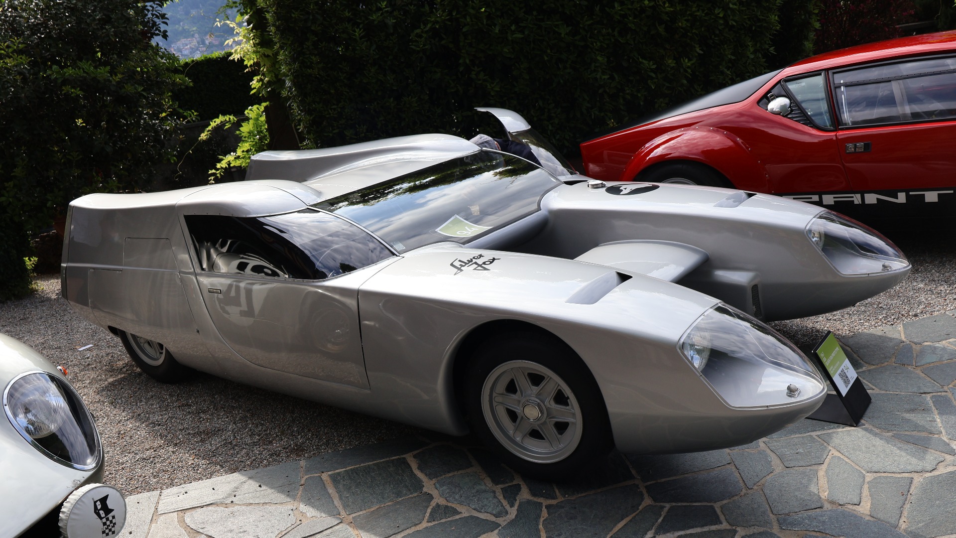 Den spinnville 1967 OSI Silver Fox, som var en prototype med 1-liters Renault motor.