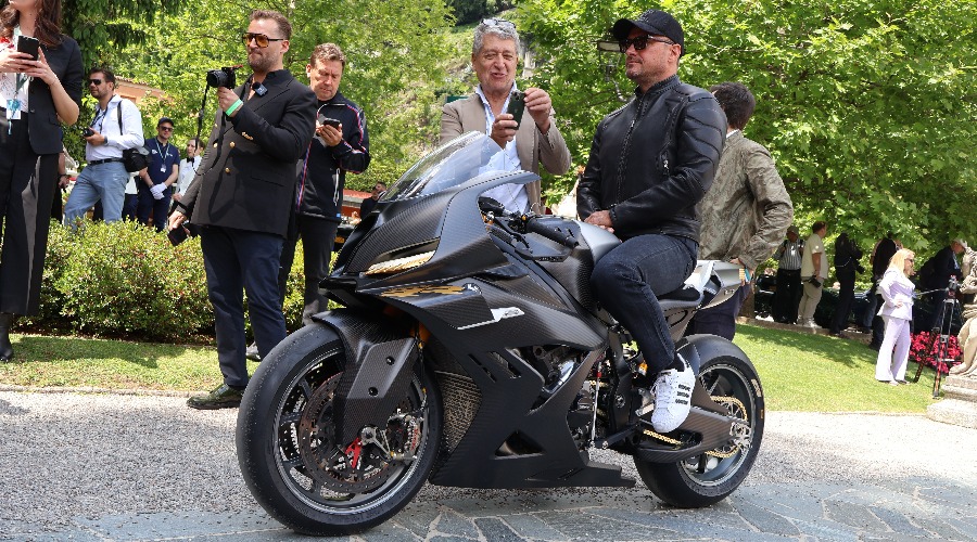 Markus Flasch, sjefen for BMW Motorrad på Concept RR.