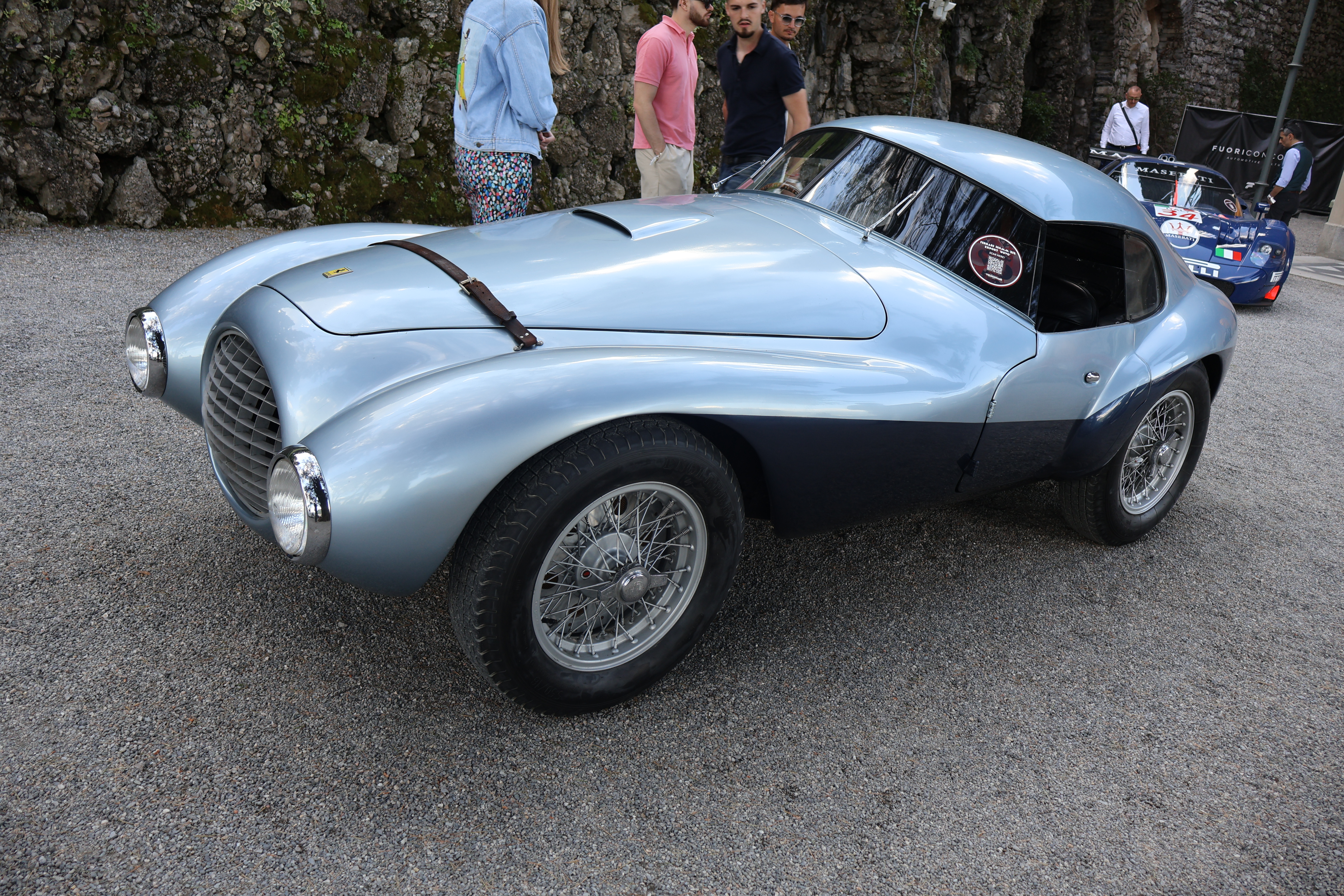 Unik Ferrari 166 MM 212 Export Uovo laget av Fontana.