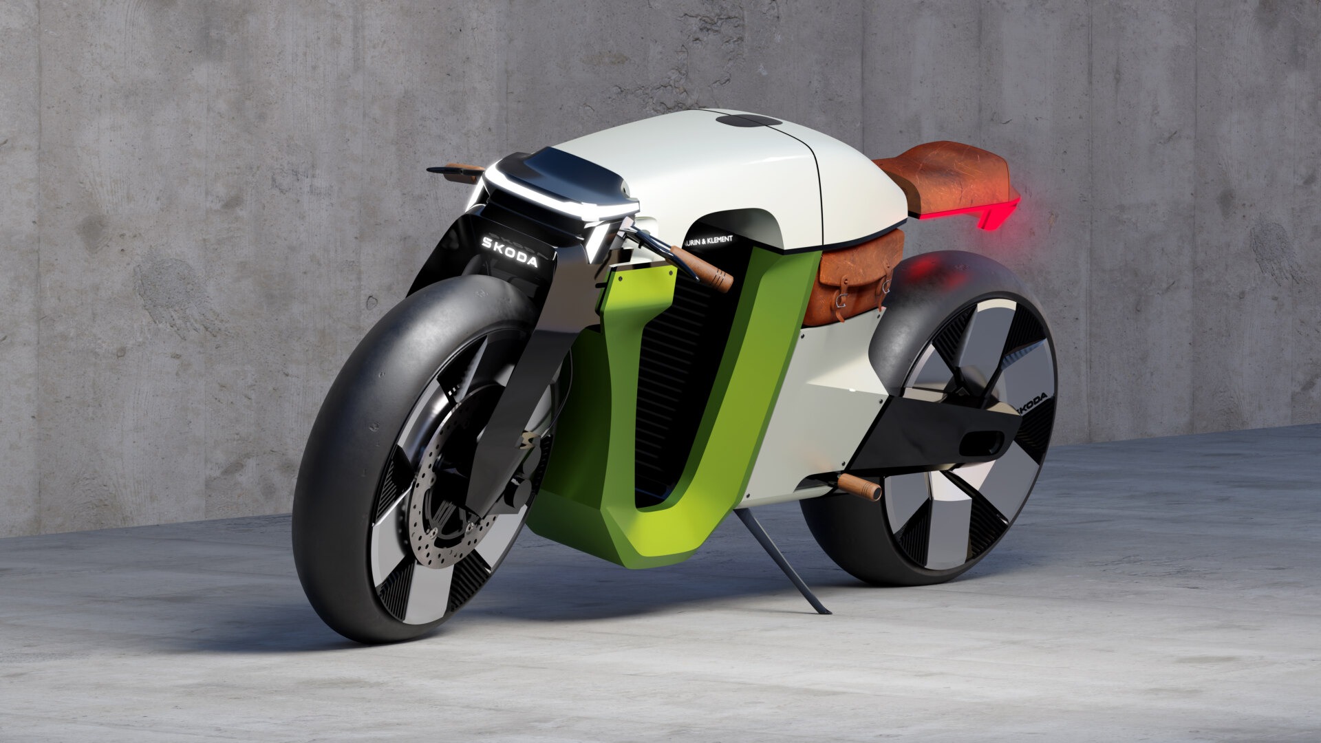 Et herlig Cafe Racer design som viser at fremtidens motorsykler kan se kule ut.