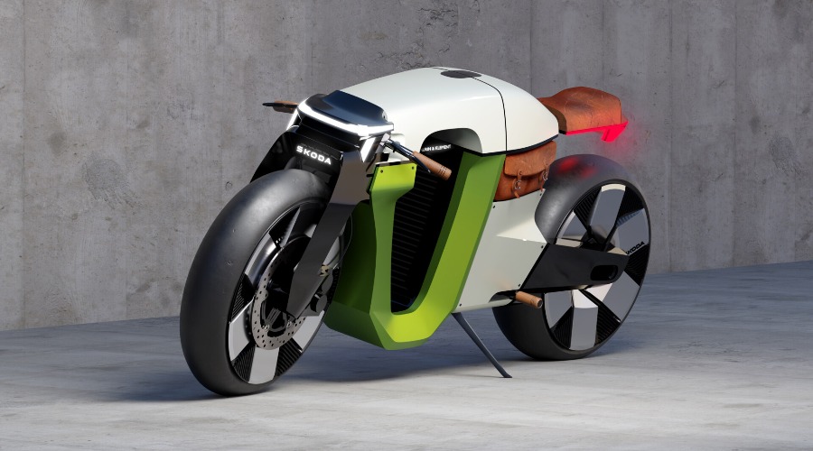Et herlig Cafe Racer design som viser at fremtidens motorsykler kan se kule ut.