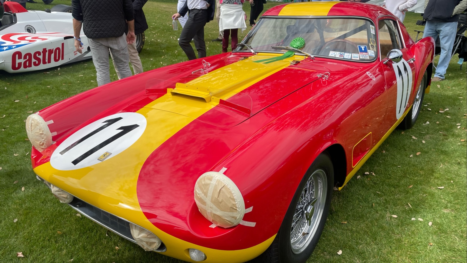 1959 Ferrari 250 LWV Competizione Coupe, dette eksemplaret tok 3. plass i 1959 utgaven av Le Mans.