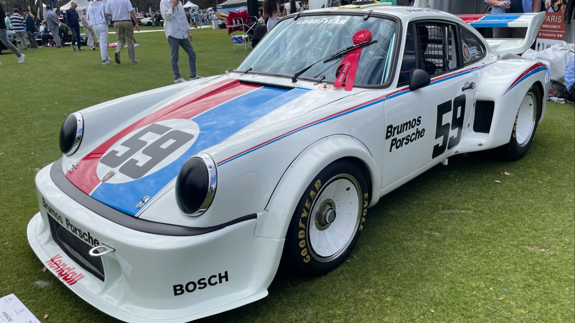 1977 Porsche 934.5 som er en numbers matching urørt originalbil, som ble brukt i løp i 1977 og 1978.