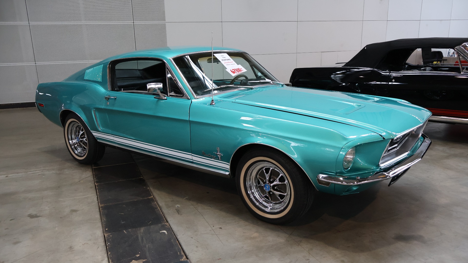 1968 Ford Mustang fastback til salgs for 67.800 Euro.