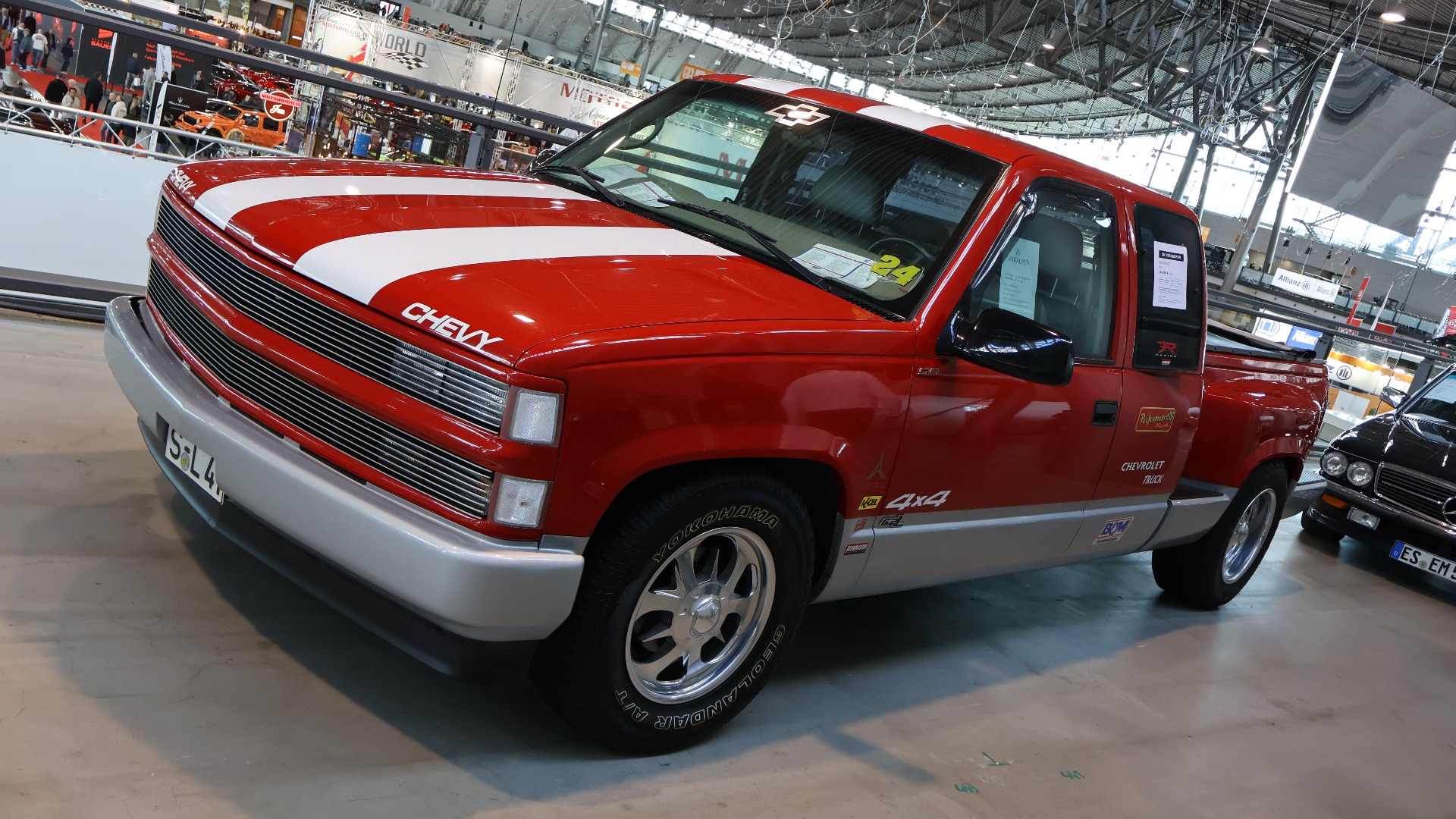 1997 Chevrolet K1500 Silverado Sportside. Til salgs for 24.900 Euro.