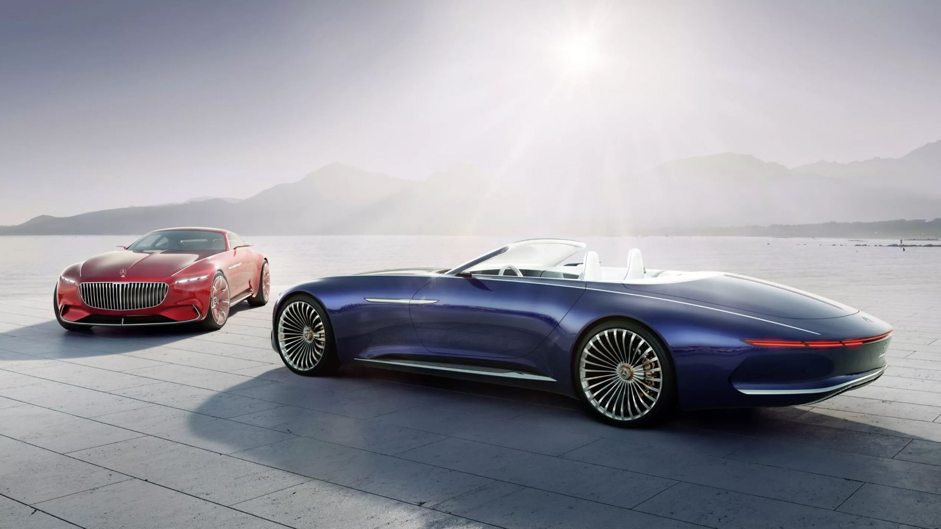 Maybach-konseptene fra 2016 og 2017.