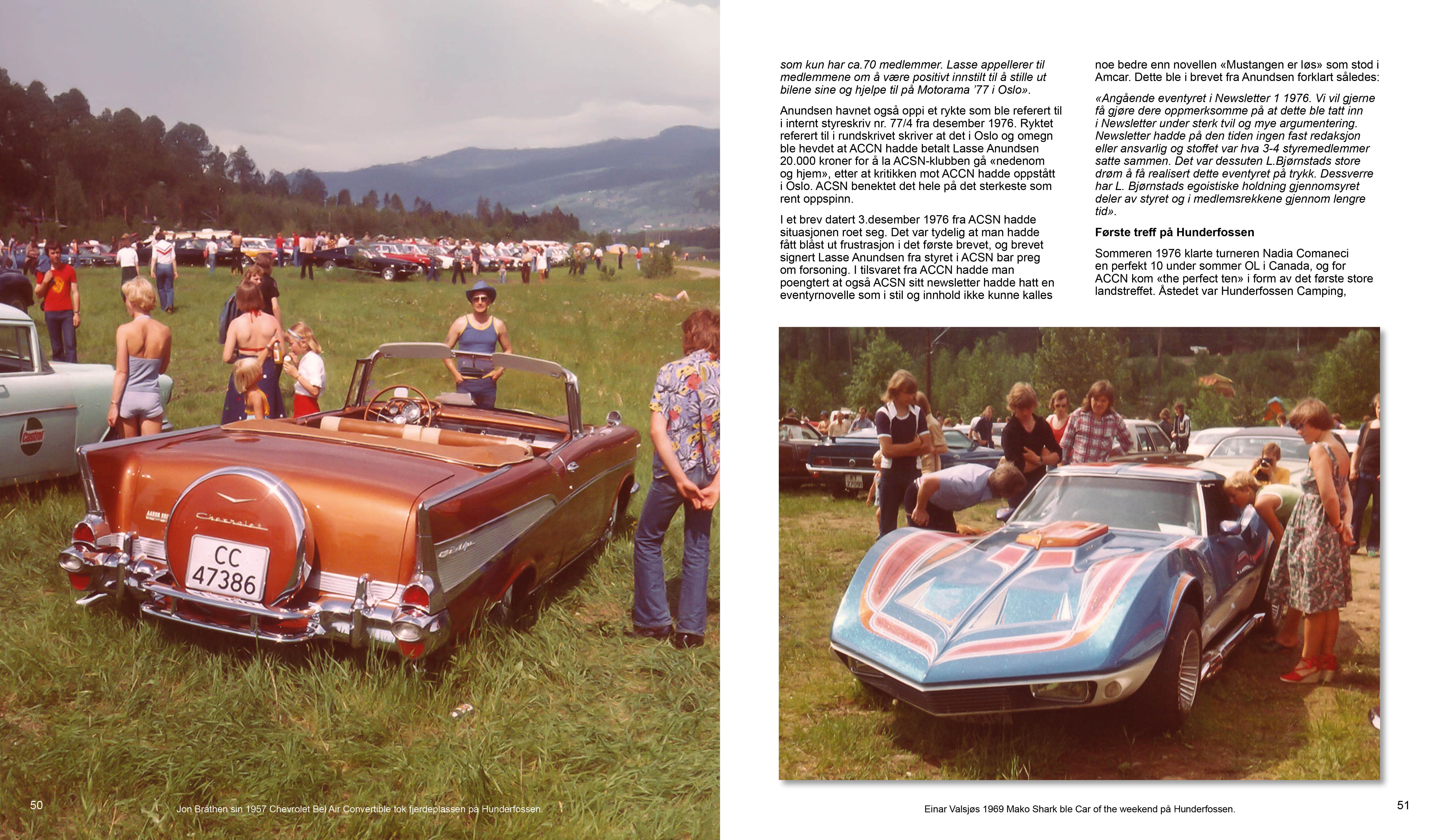 Årets julegave: 688 siders jubileumsbok – AMCAR 50 år!