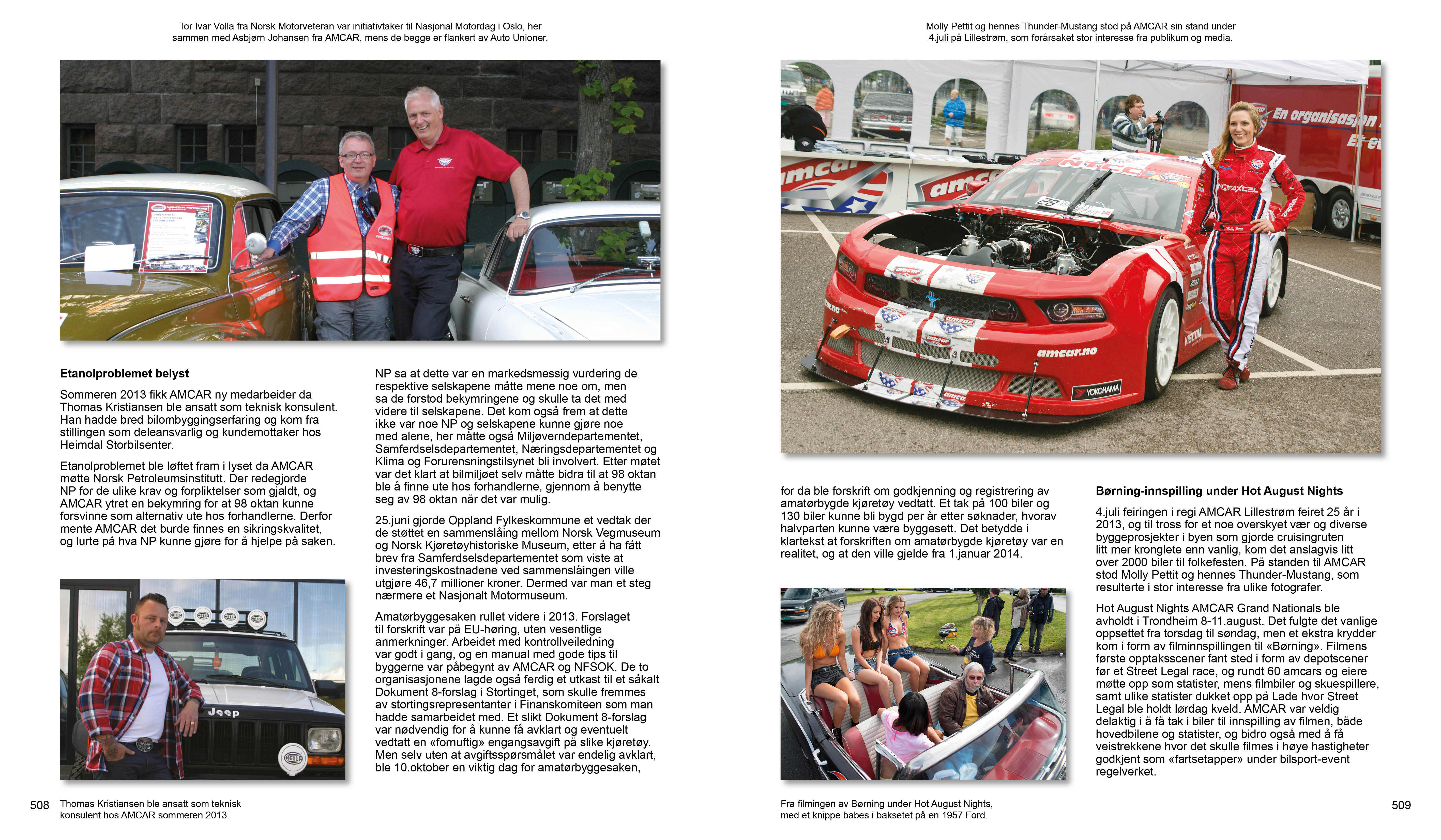 Årets julegave: 688 siders jubileumsbok – AMCAR 50 år!