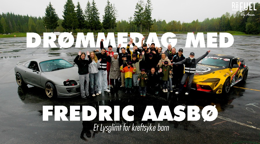 Drømmedag med Fredric Aasbø – et lysglimt for kreftsyke barn