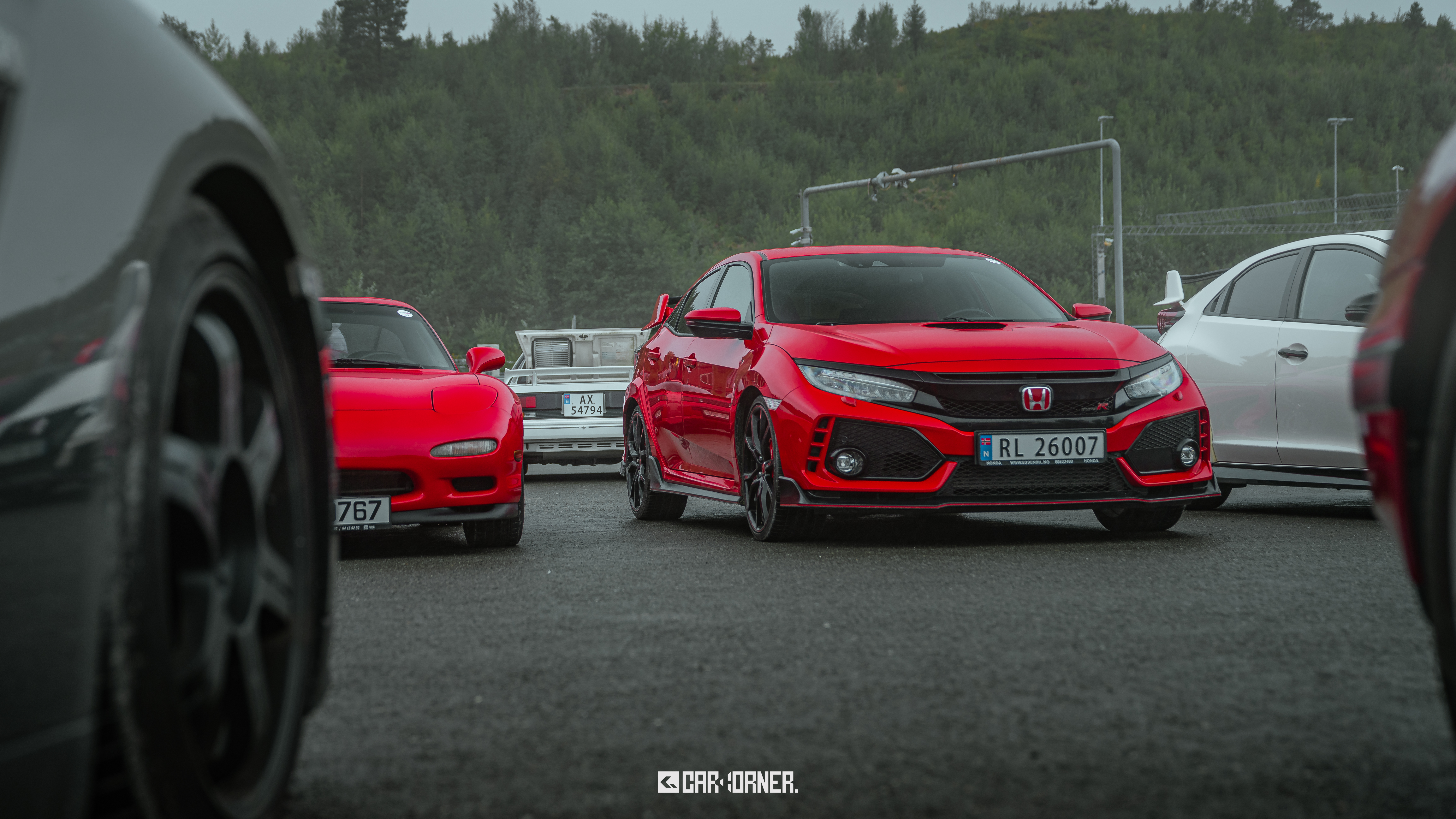 Honda Civic Type R. Denne generasjonen leveres med både VTEC og Turbo