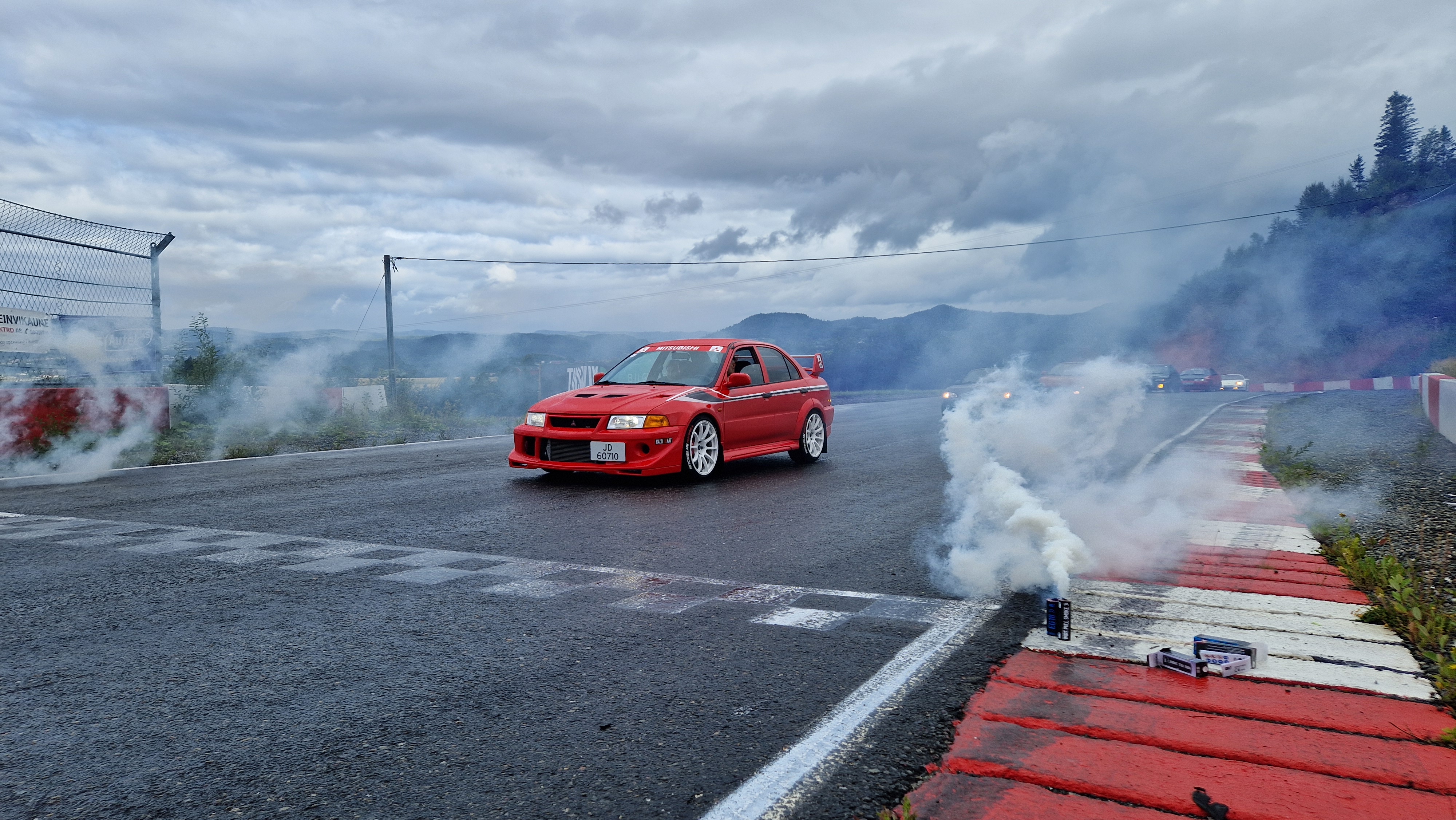 Treffets andre Mitsubishi Lander Evolution VI TME