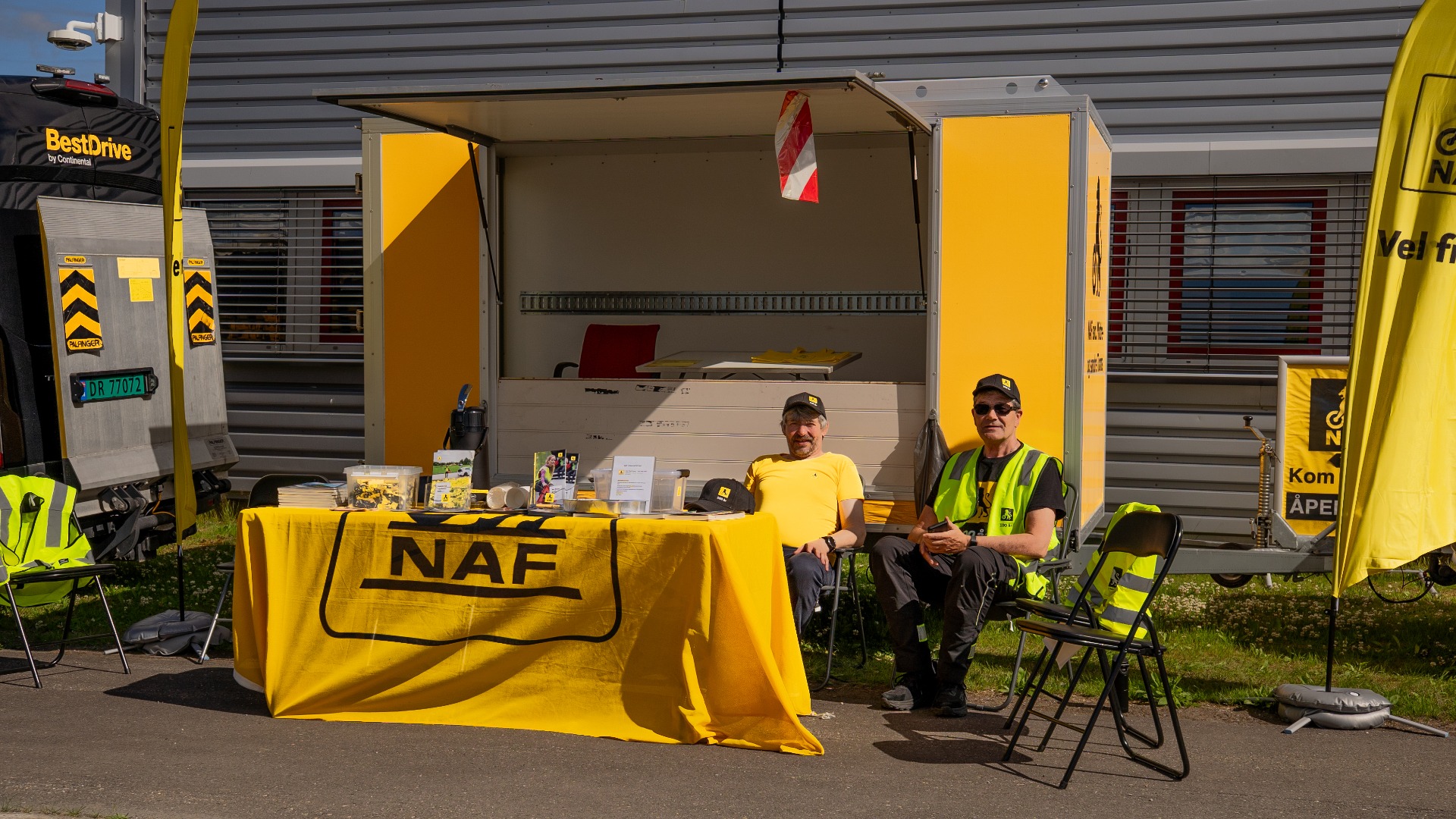 Naf stilte opp