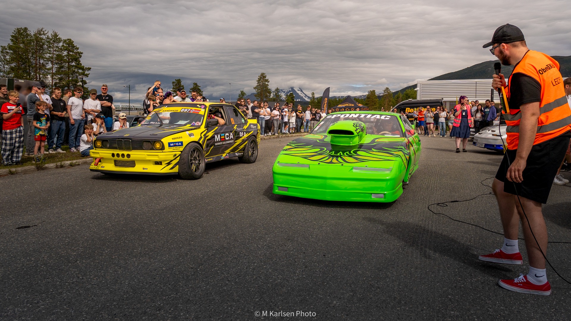 Heftig duell. Tysk sekser og amerikansk åtter