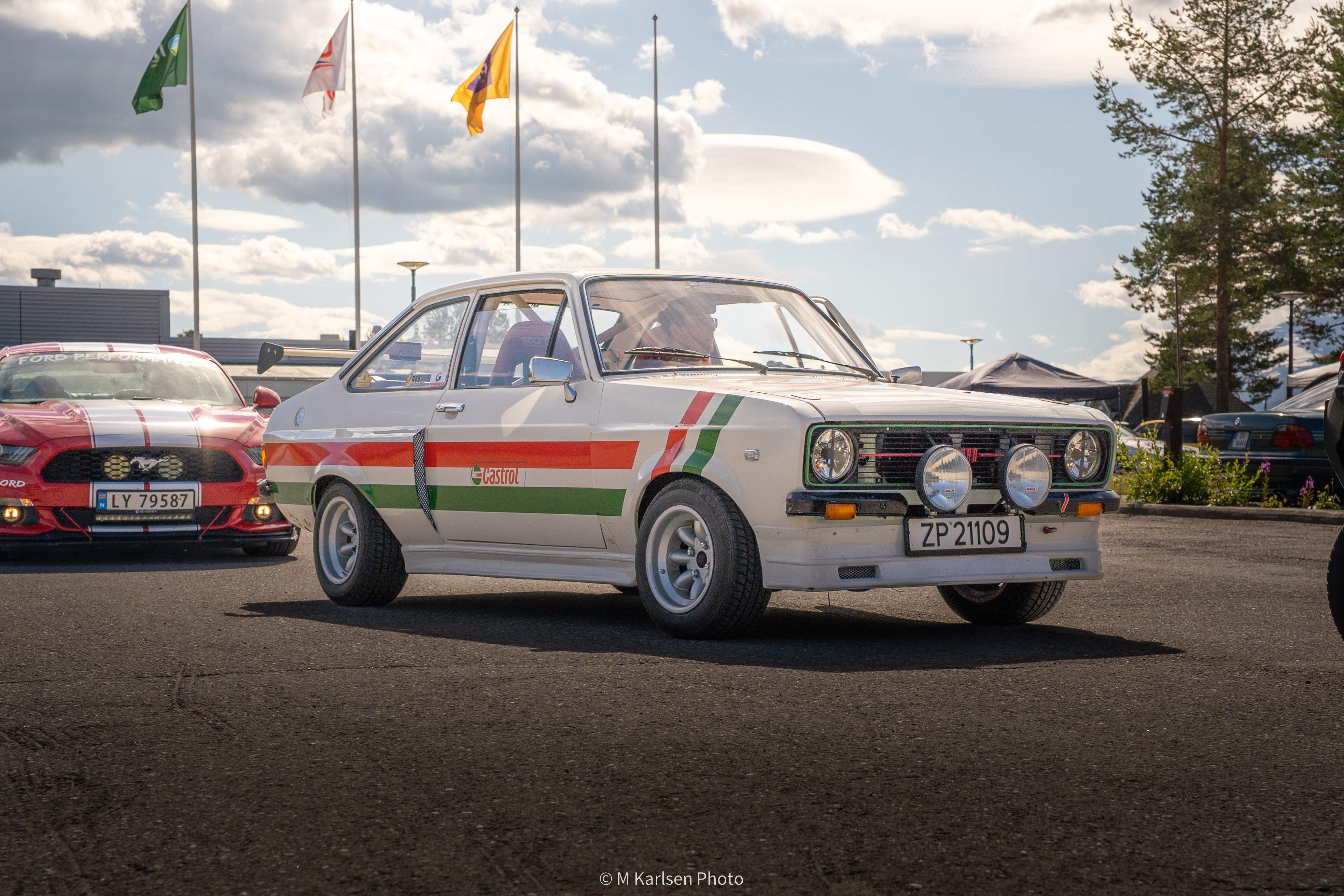 Herlig Castrol-dekor