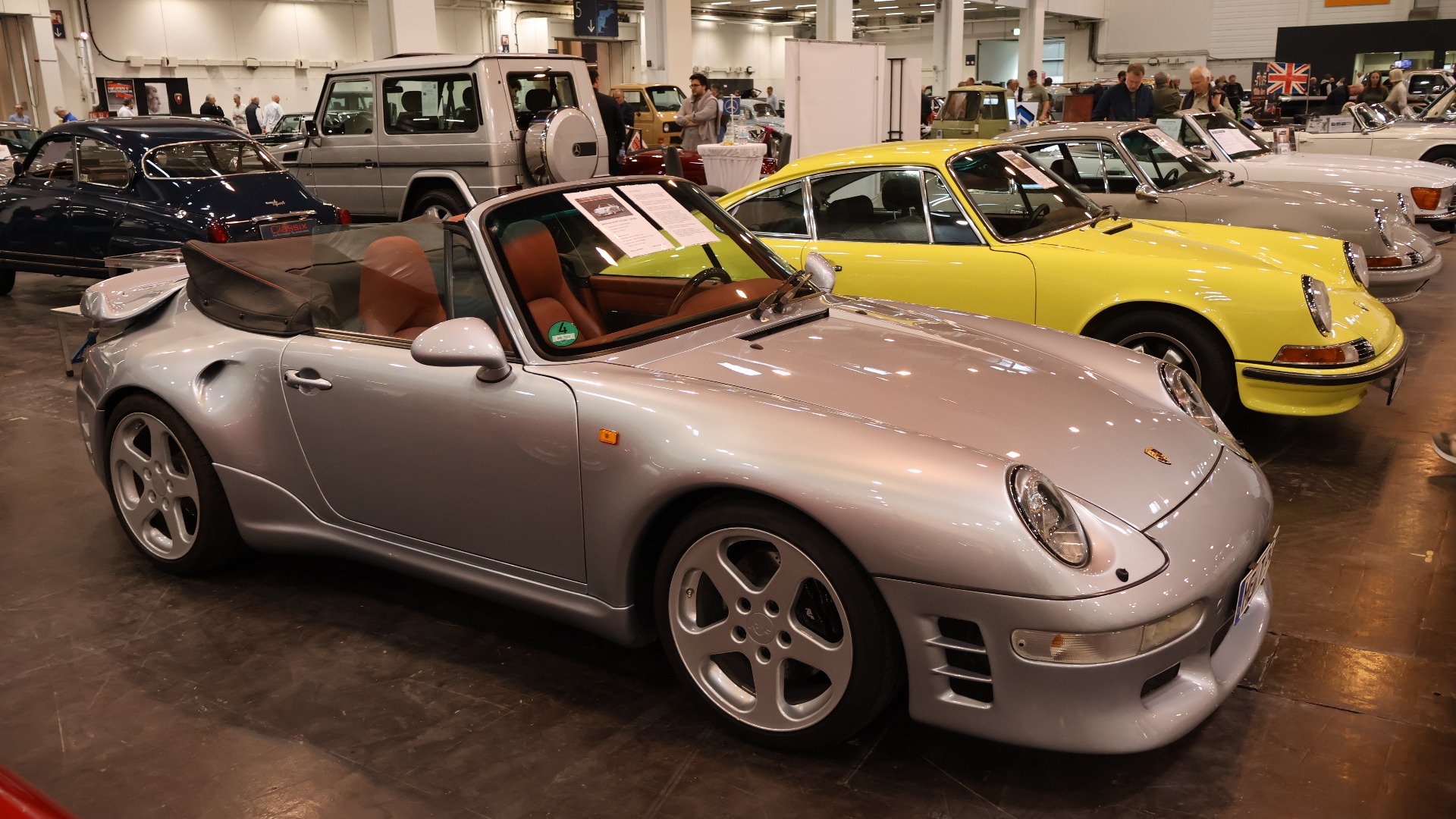 1994 Porsche 911 Turbo Cabriolet i RUF-utførelse. Til salgs for 199.500 Euro.