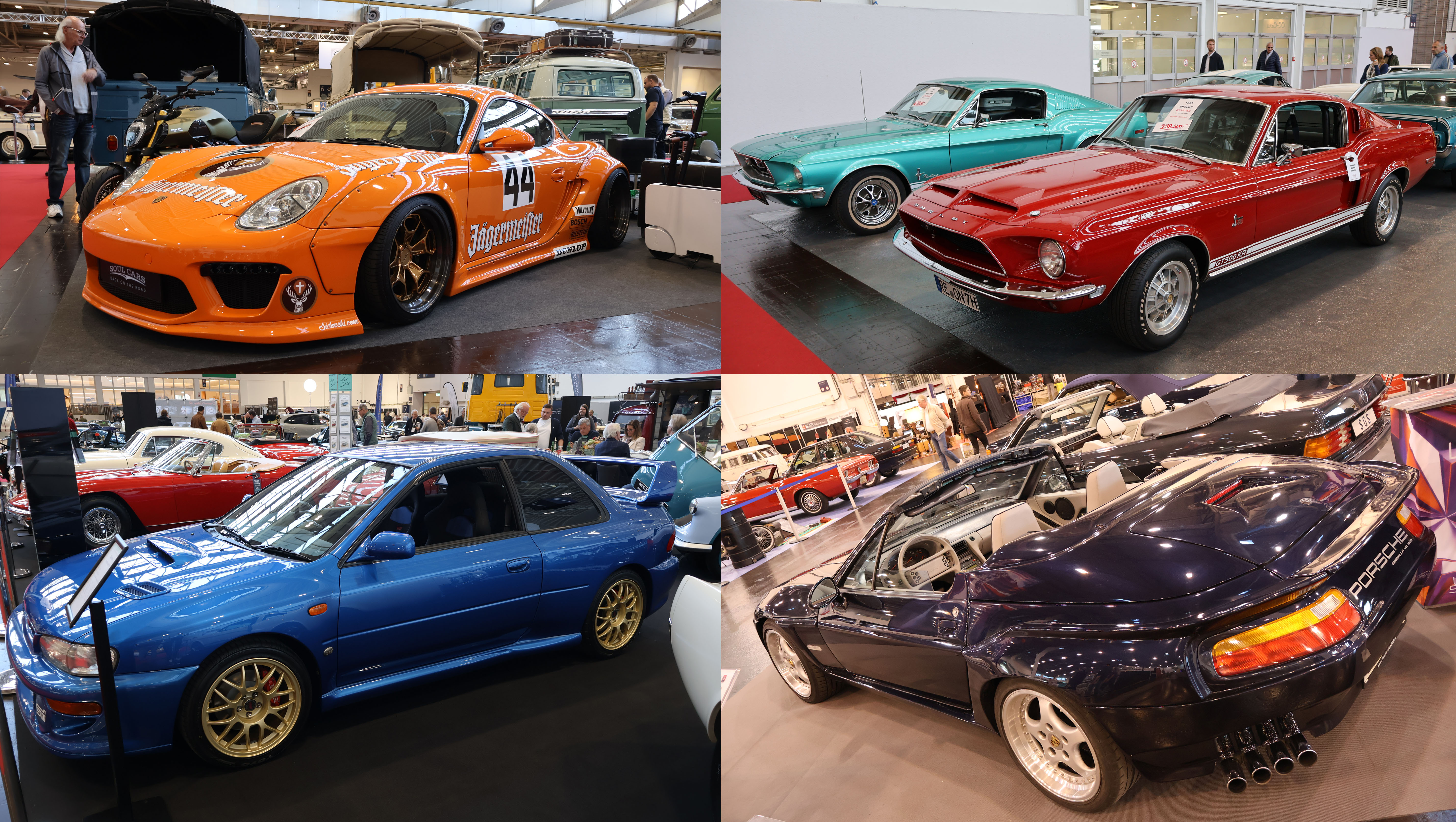 Techno Classica: Godbiter første dag fra Opel til Pagani