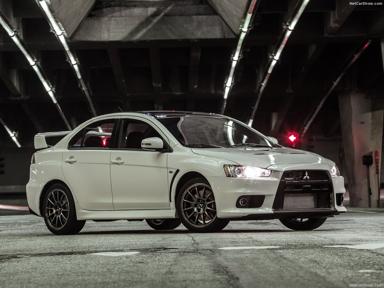 Lancer Evolution Final Edition kom I 2016.