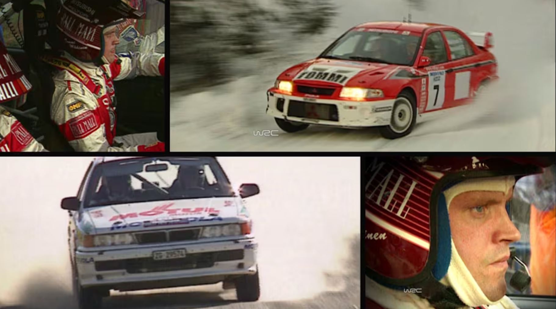 Bedre tider for Mitsubishi, med Tommi Mäkinen bak rattet.