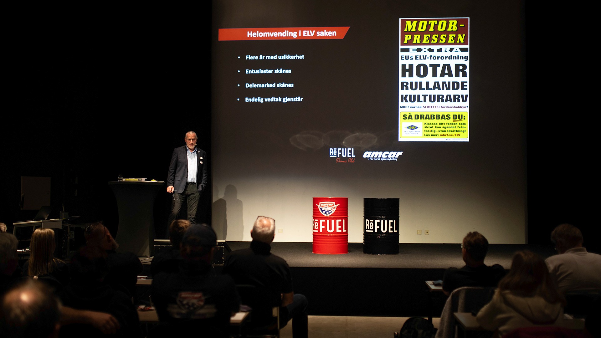 ReFUEL/AMCAR's EU-ambassadør Johan Kristian Rud.  