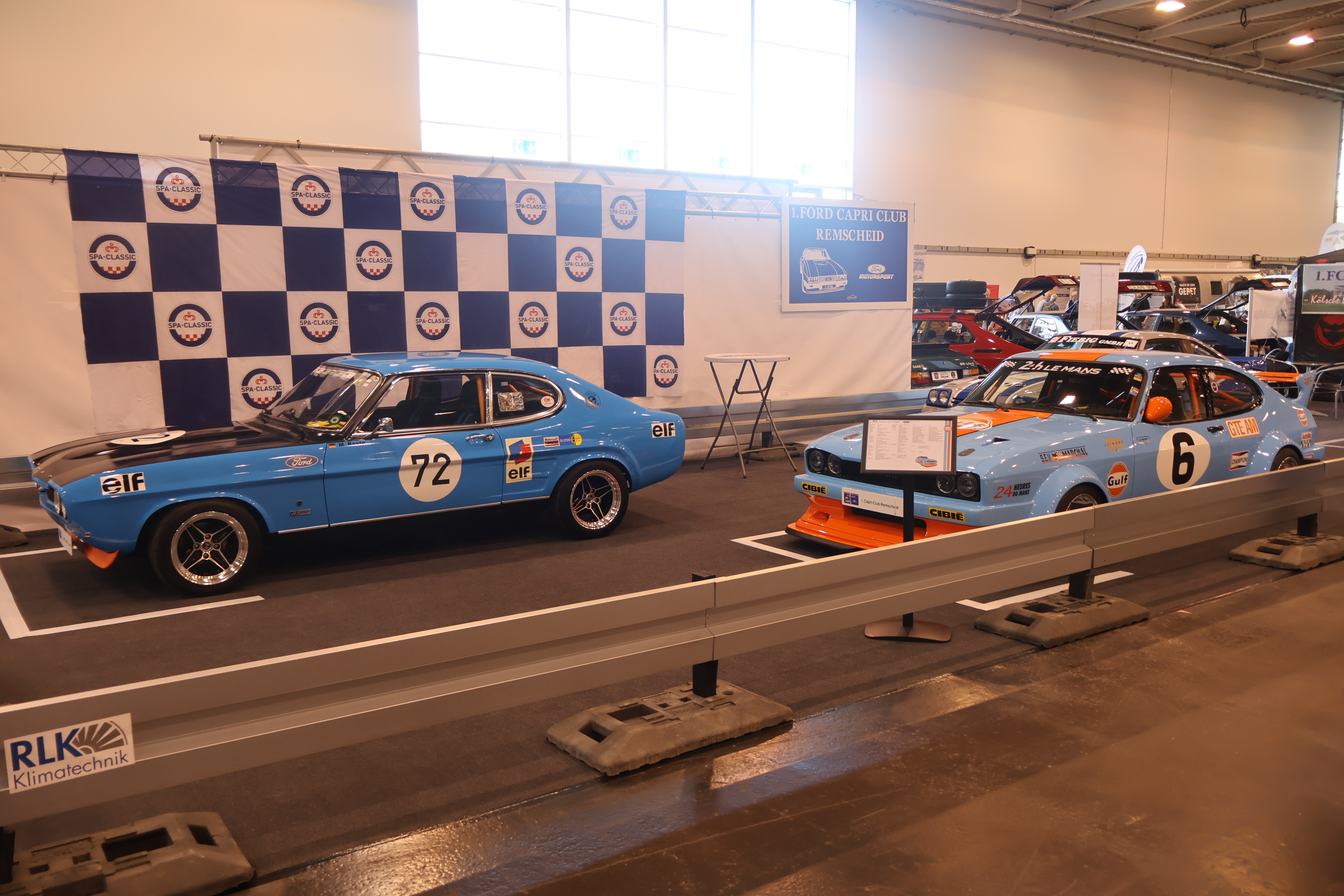 Ford Capri i raceutgave er og blir steintøft. 