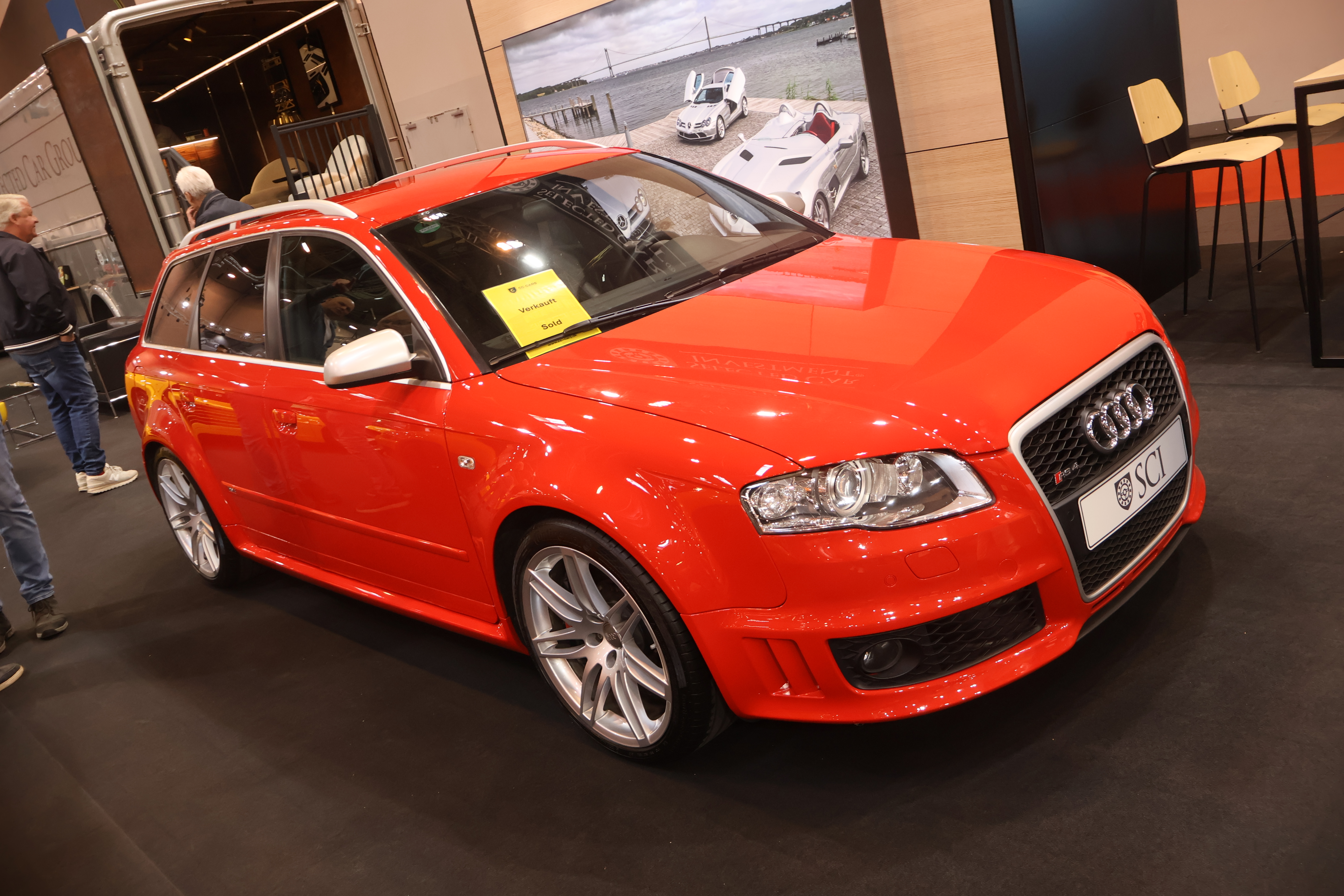 Audi RS4 er noe av det grommeste laget innenfor stasjonsvogner, og denne ble raskt solgt. 