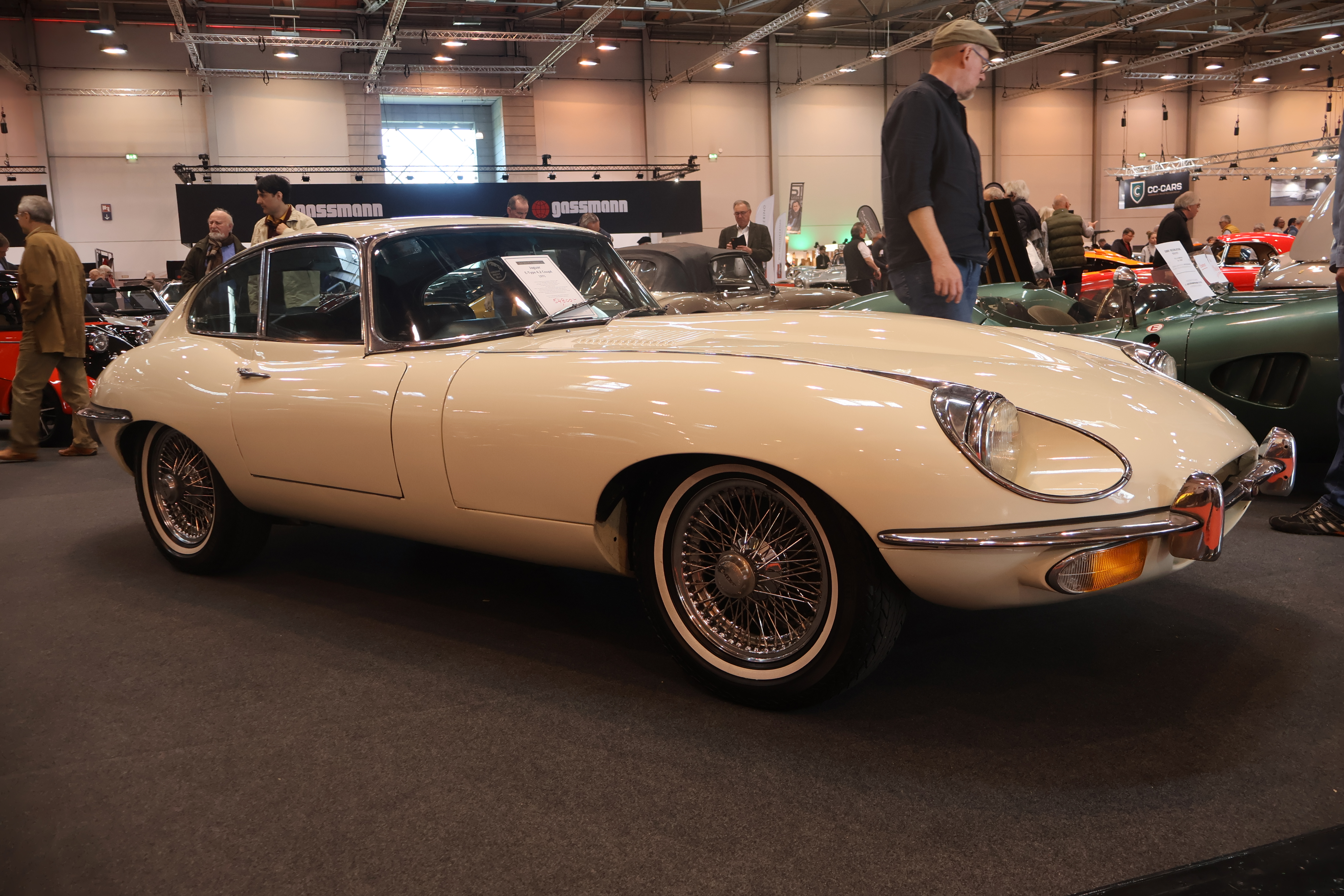 1971 Jaguar E-Type med svenske papirer. Til salgs for 54.800 Euro. 