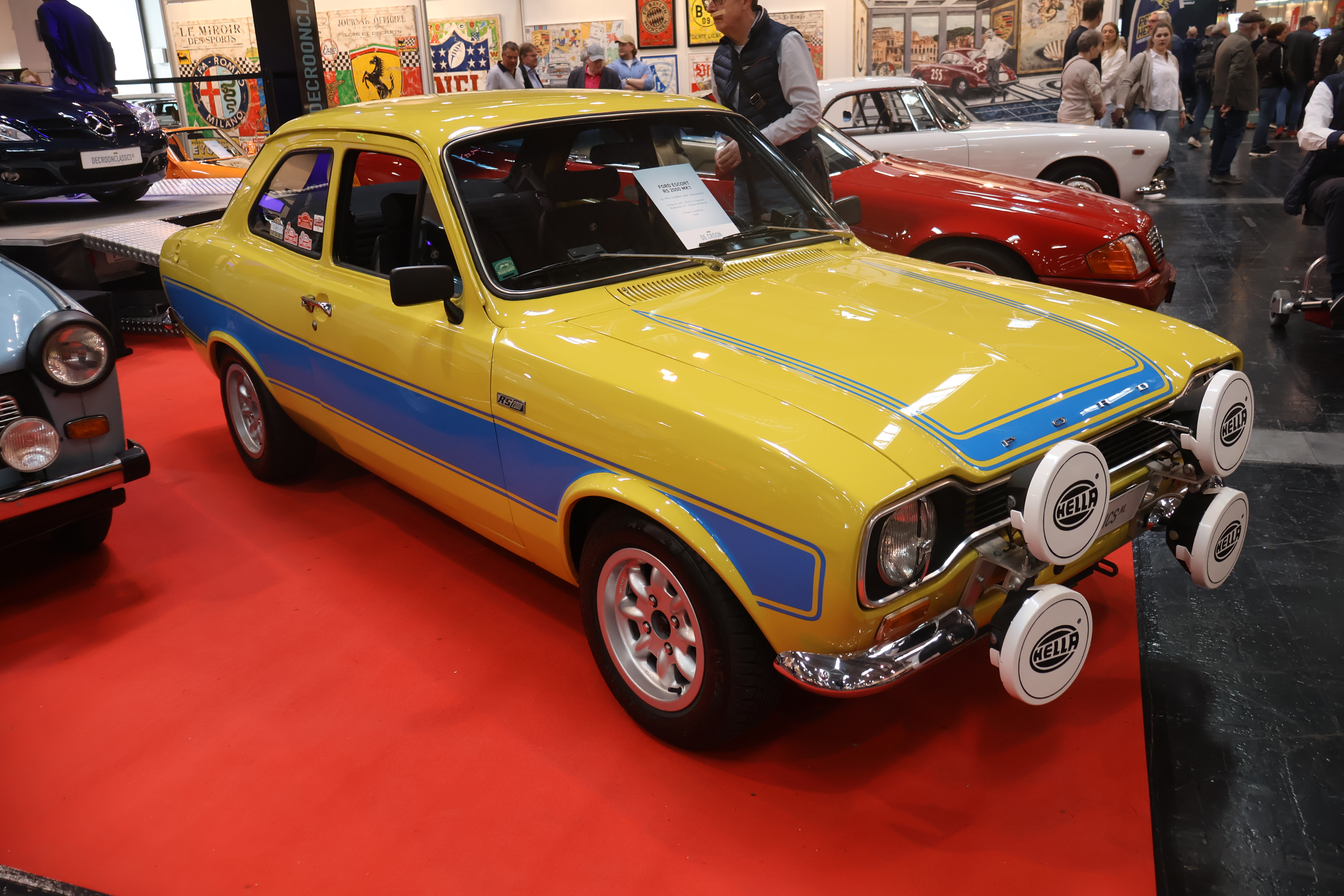 Nyrestaurert og superstrøken Ford Escort RS 2000 MkI. Pris ikke oppgitt. 
