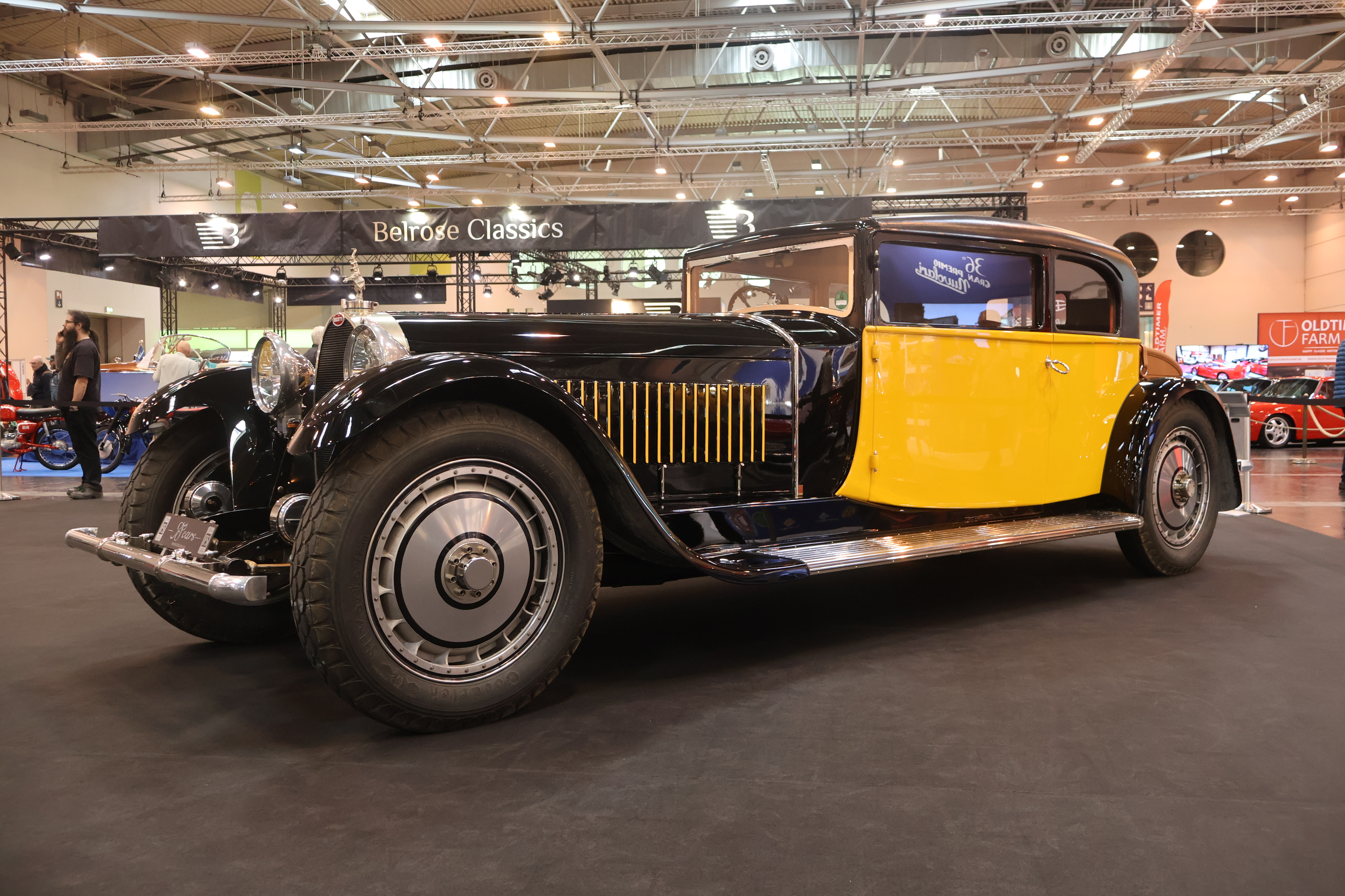 Showet hadde tre nybygde Bugatti Royale replikaer. Historien finner du i kommende Refuel Magazine. 