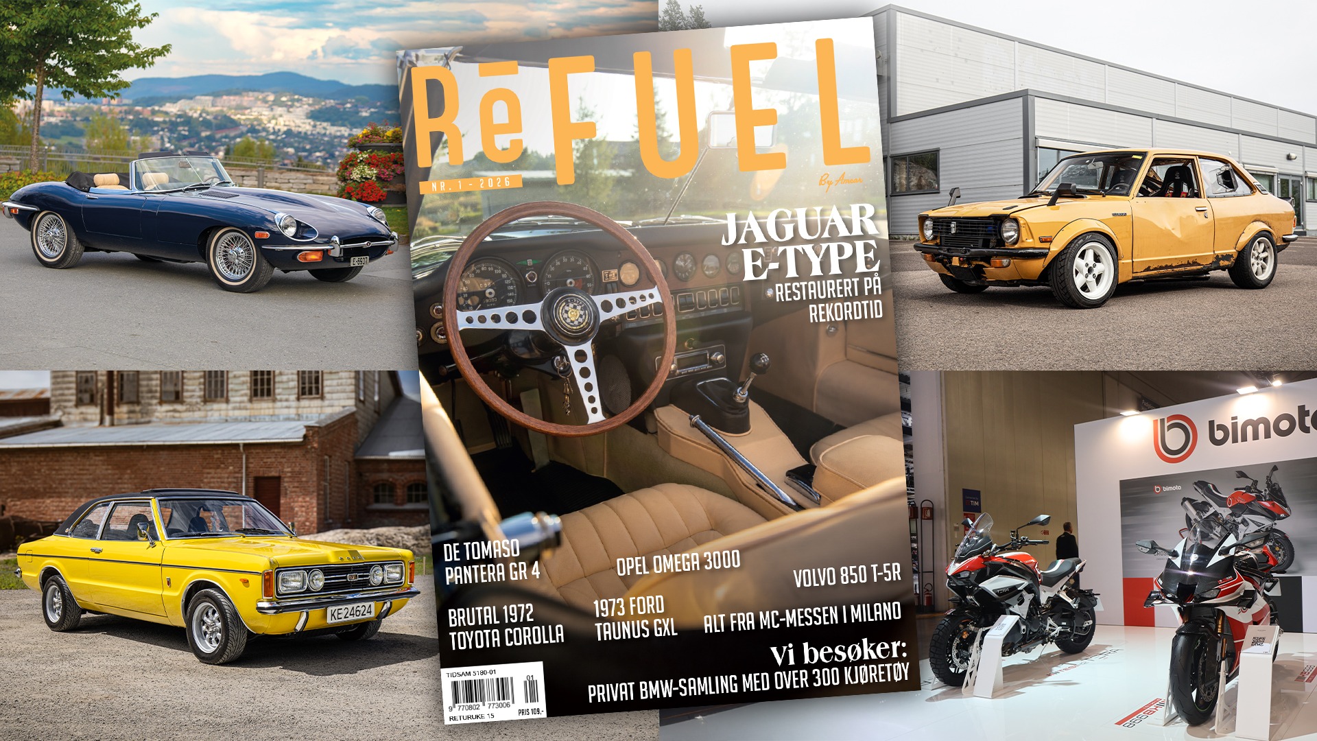 Årets første Refuel Magazine på vei ut til medlemmer og butikk