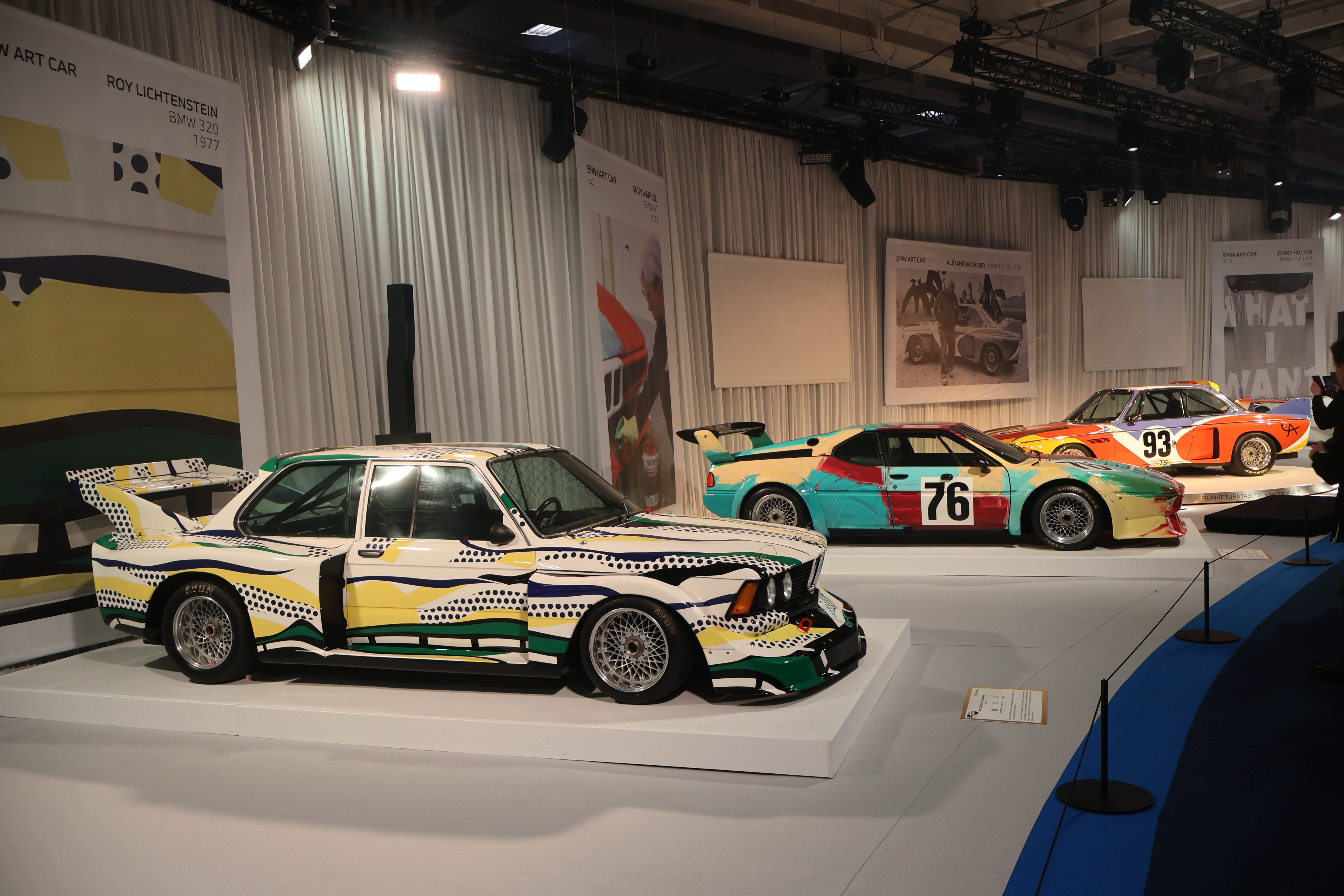 BMW stiller med sine aller grommeste Art Cars