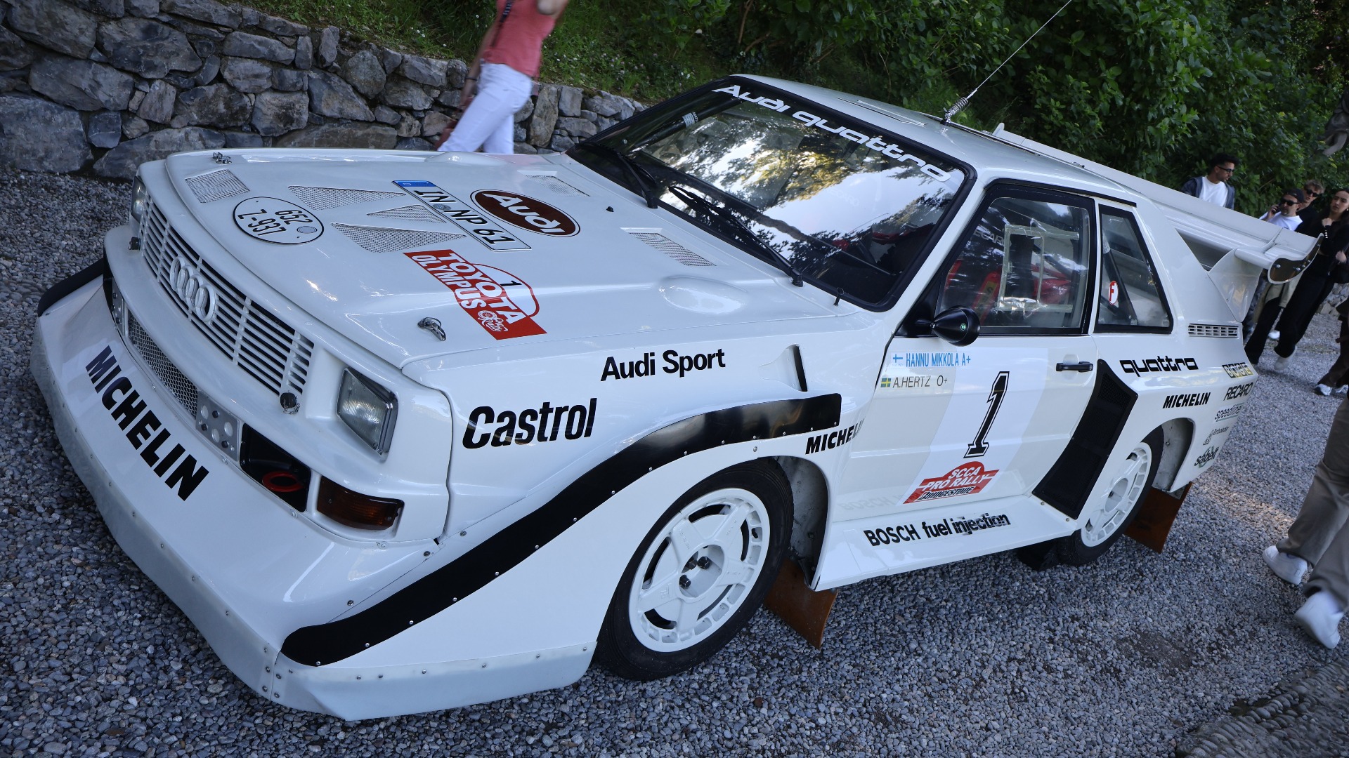 Audi Sport Quattro S1 i Grupppe B utførelse