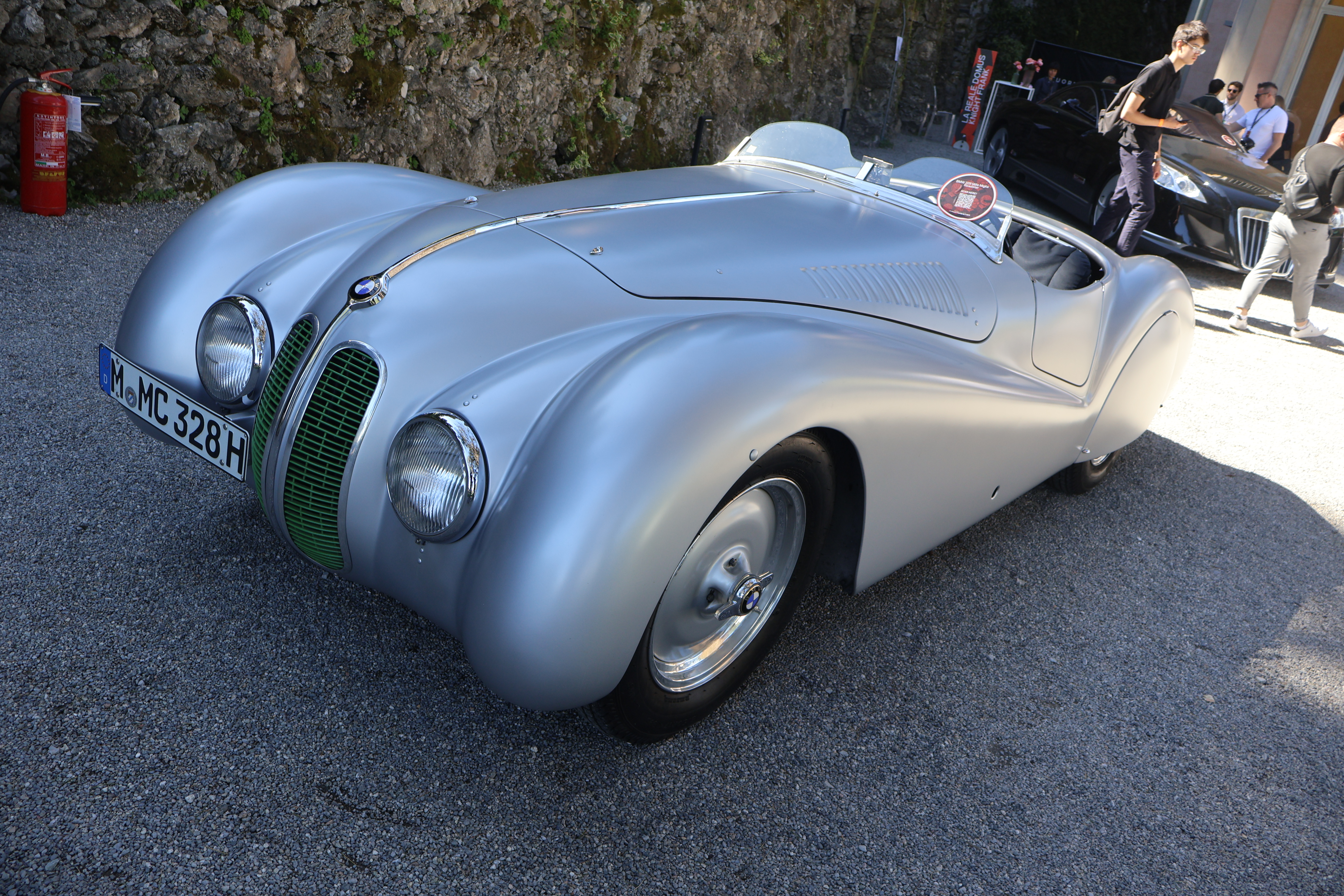 BMW 328 med Touring-karosseri som tok femteplassen i Mille Miglia i 1940.