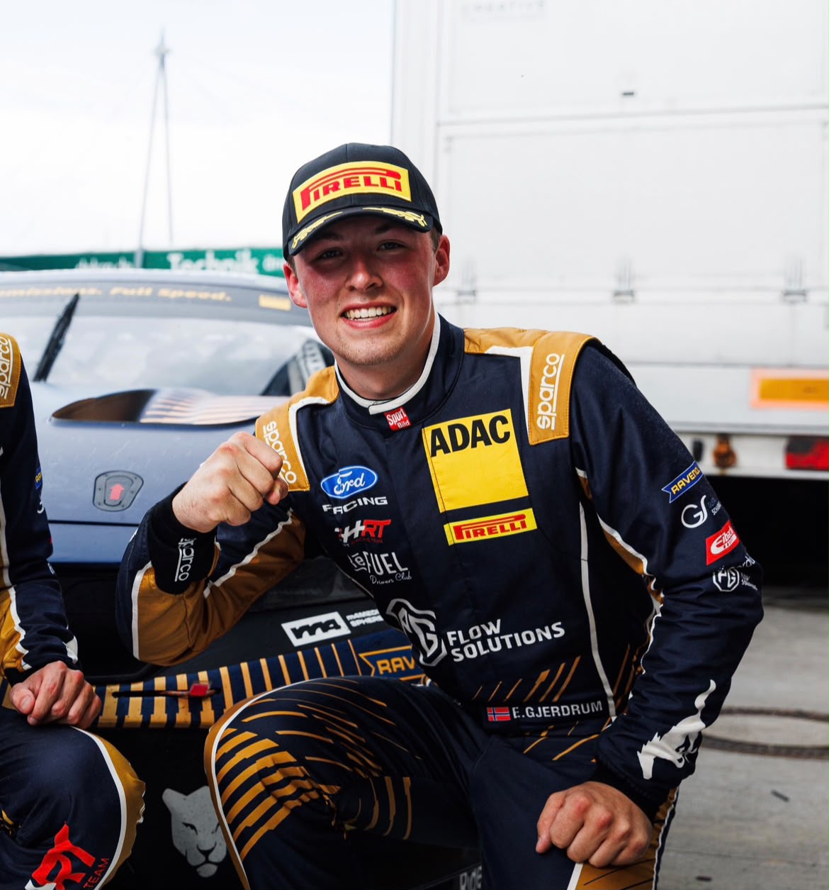 Emil Gjerdrum i ADAC GT Masters