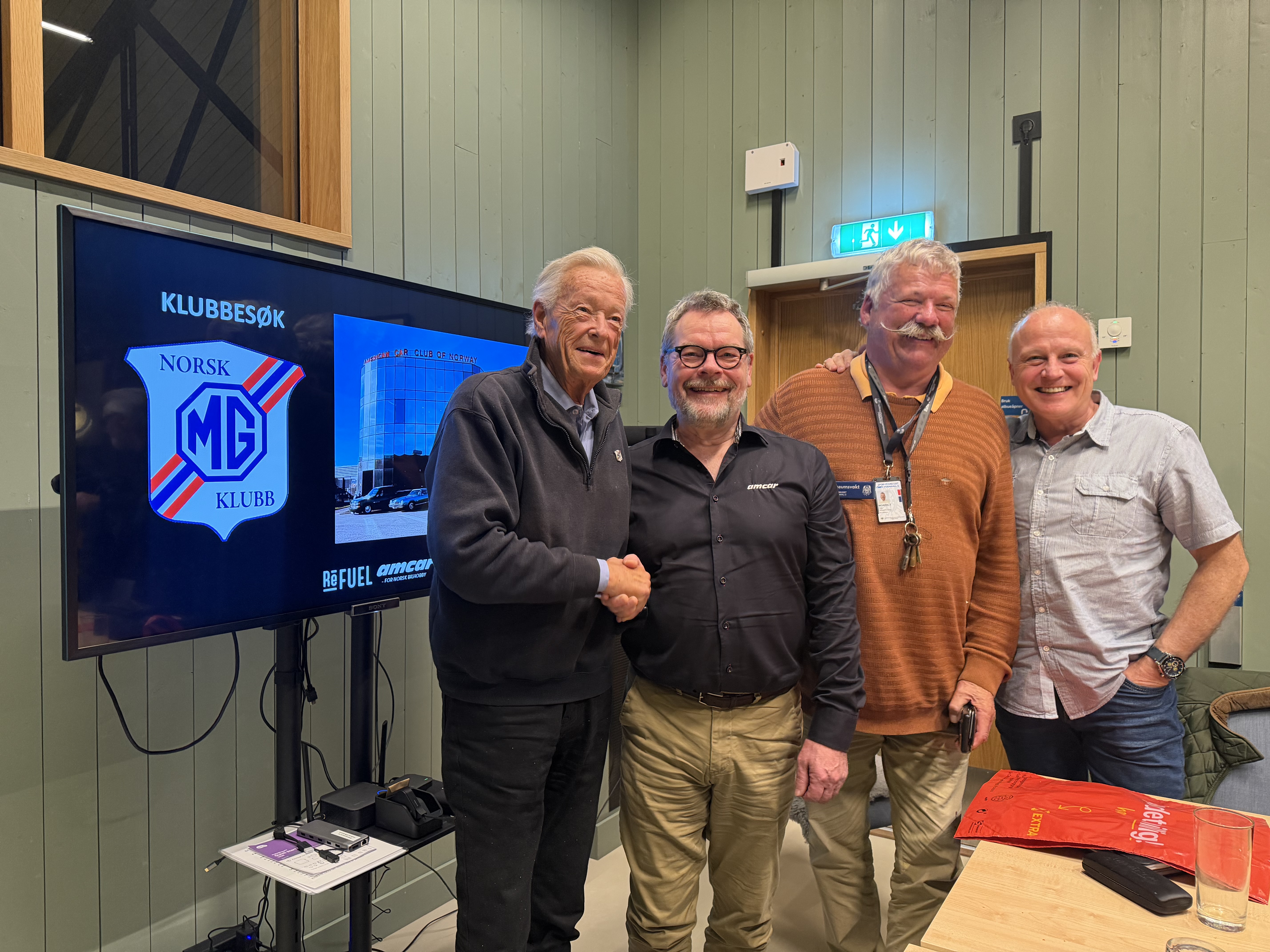 God stemning mellom MG Klubben og ReFUEL Drivers Club / AMCAR