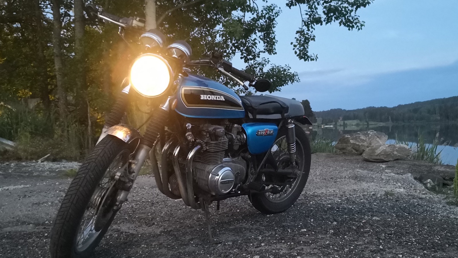 1976 Honda CB 500 Four Motorsykkel