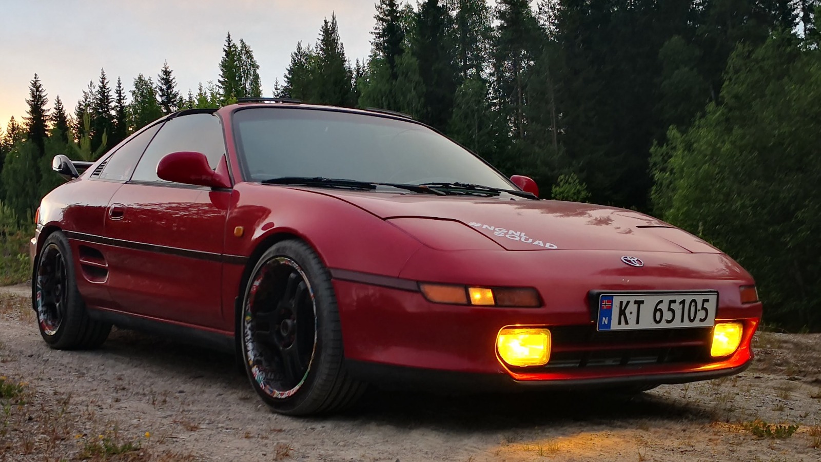 1990 Toyota MR2 GT-i Targa