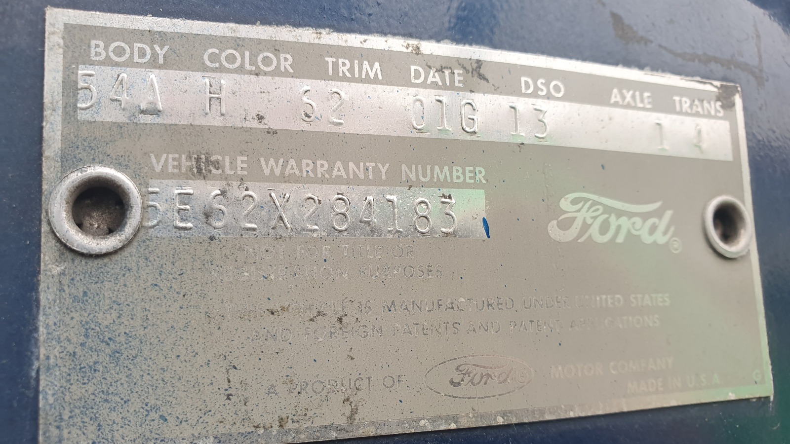 1965 Ford Galaxie 500 352 fe bigblock "Lurven"