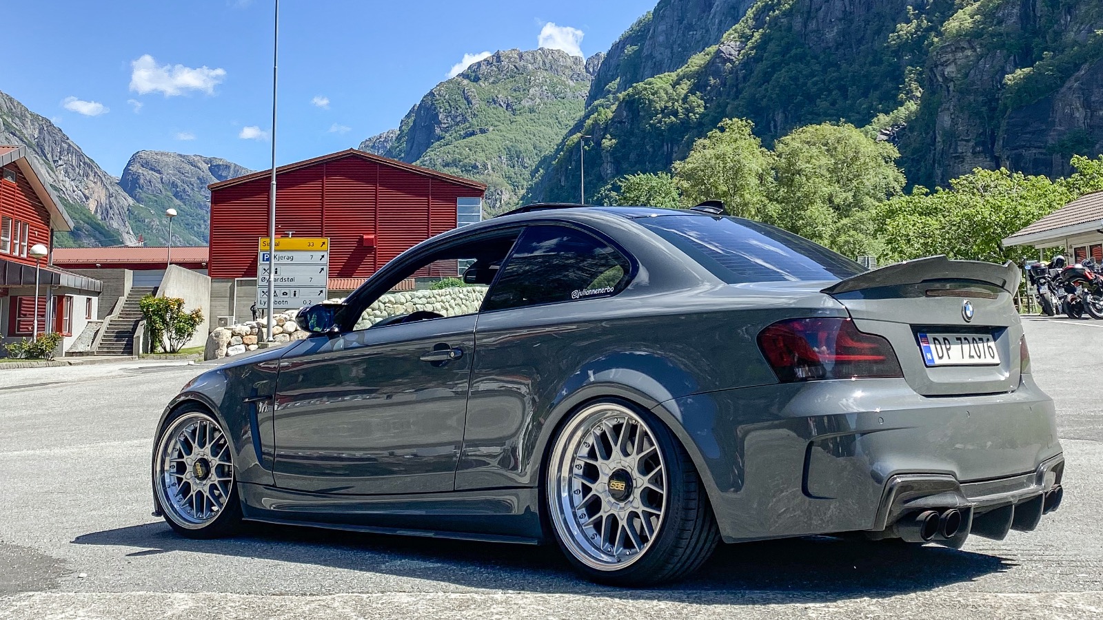 2008 BMW 135i Ombygd til 1M