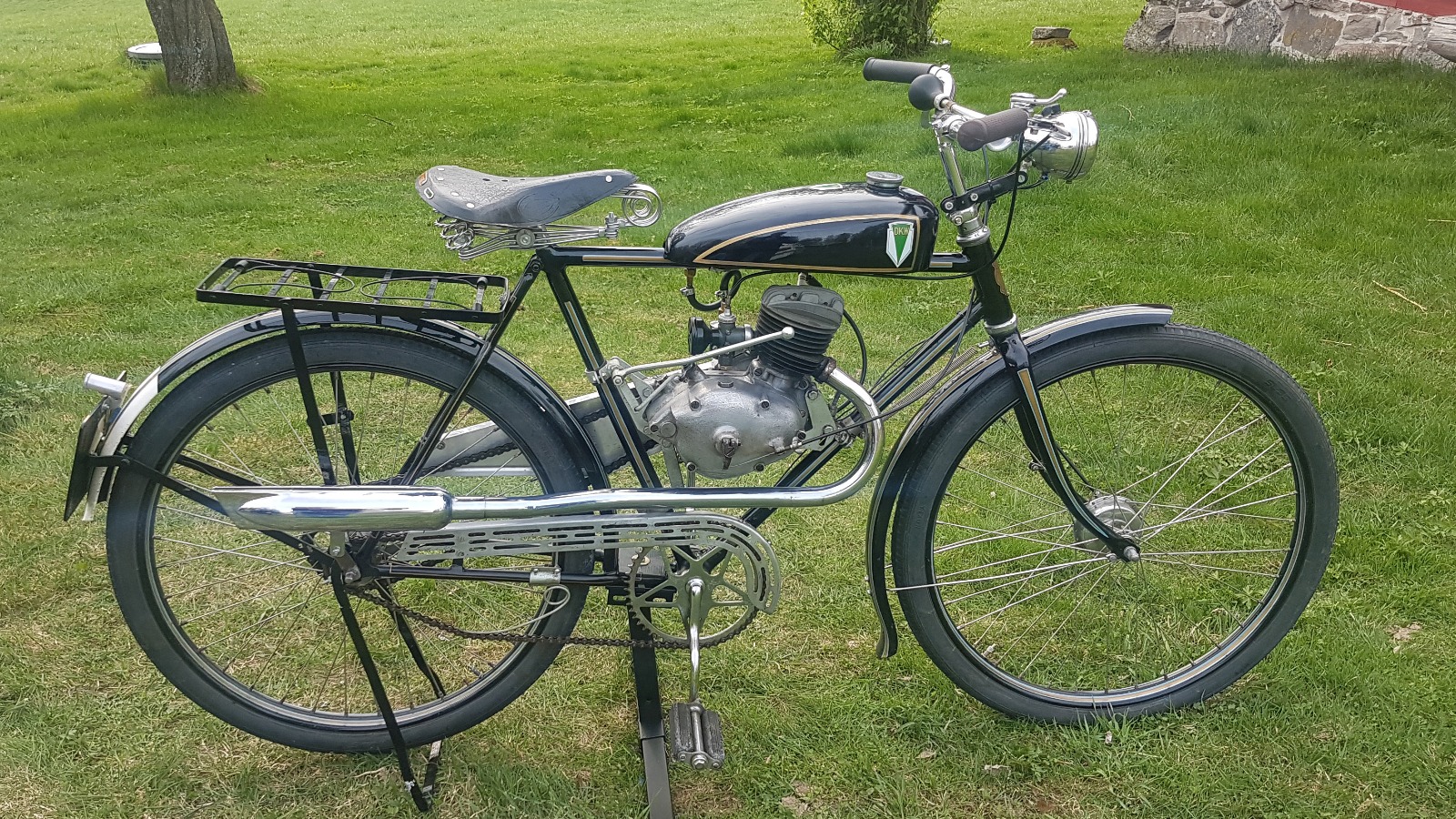 1937 DKW Diamant by H. Göranson 98ccm Pittvärmare