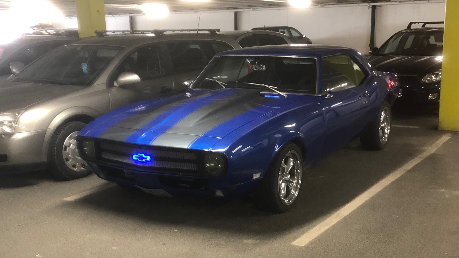 1968 Chevrolet Camaro Fannrem Motor bygd 388cid, 4L80E, Dakota digital instrumenter