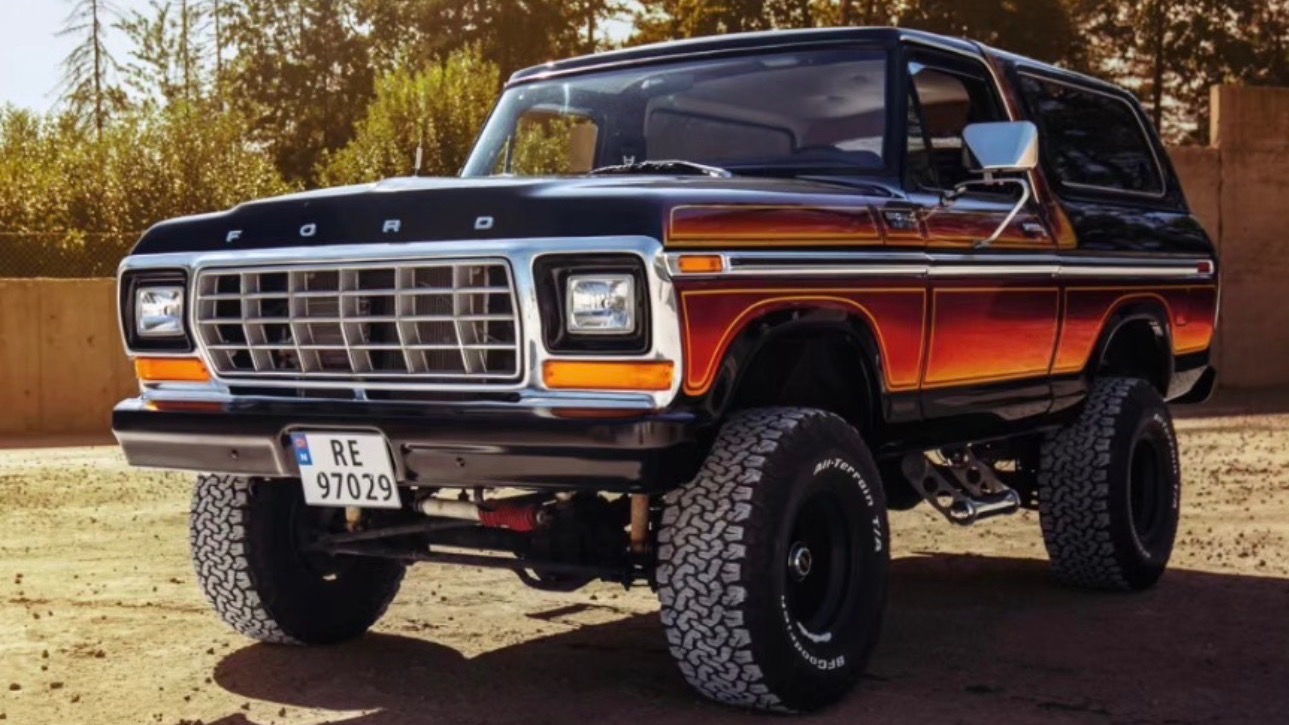 1979 Ford Bronco Custom Free Wheeling
