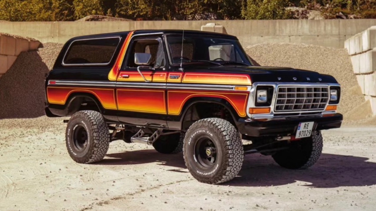 1979 Ford Bronco Custom Free Wheeling