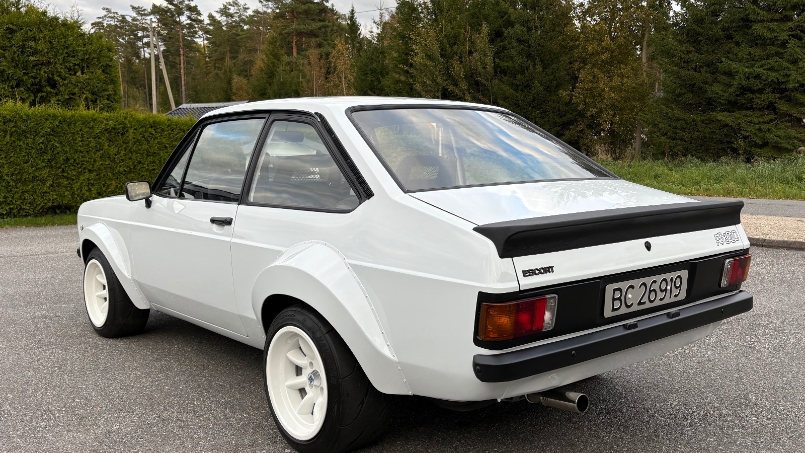 1975 Ford Escort Godkjent med 2 liter OHC