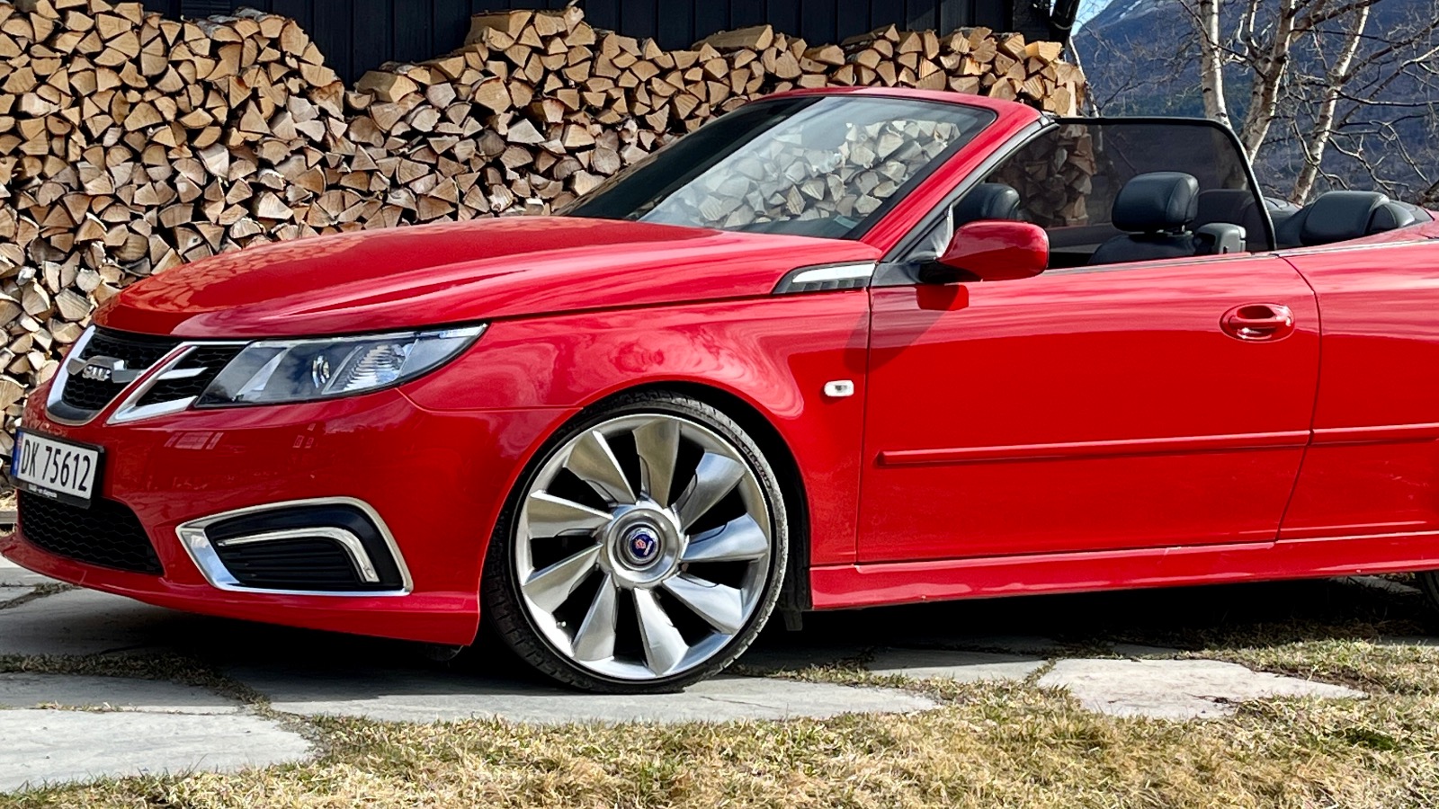 2004 Saab 9-3 Vector cabriolet Motorisert, vinterisolert kalesje