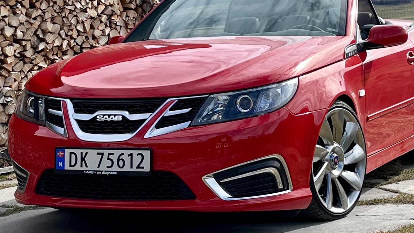2004 Saab 9-3 Vector cabriolet Motorisert, vinterisolert kalesje