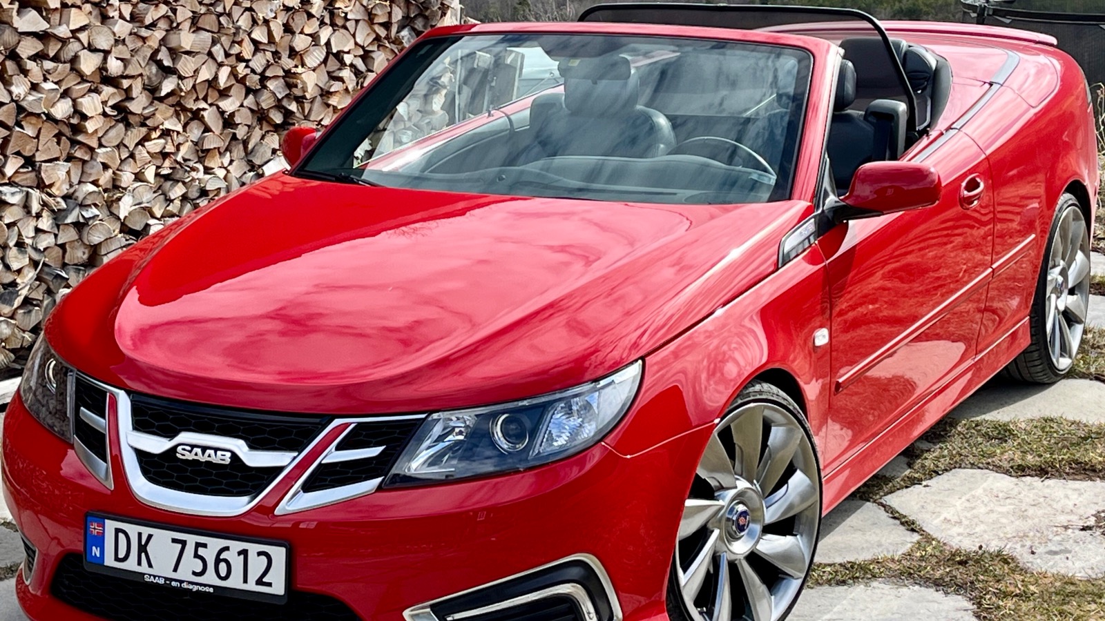 2004 Saab 9-3 Vector cabriolet Motorisert, vinterisolert kalesje