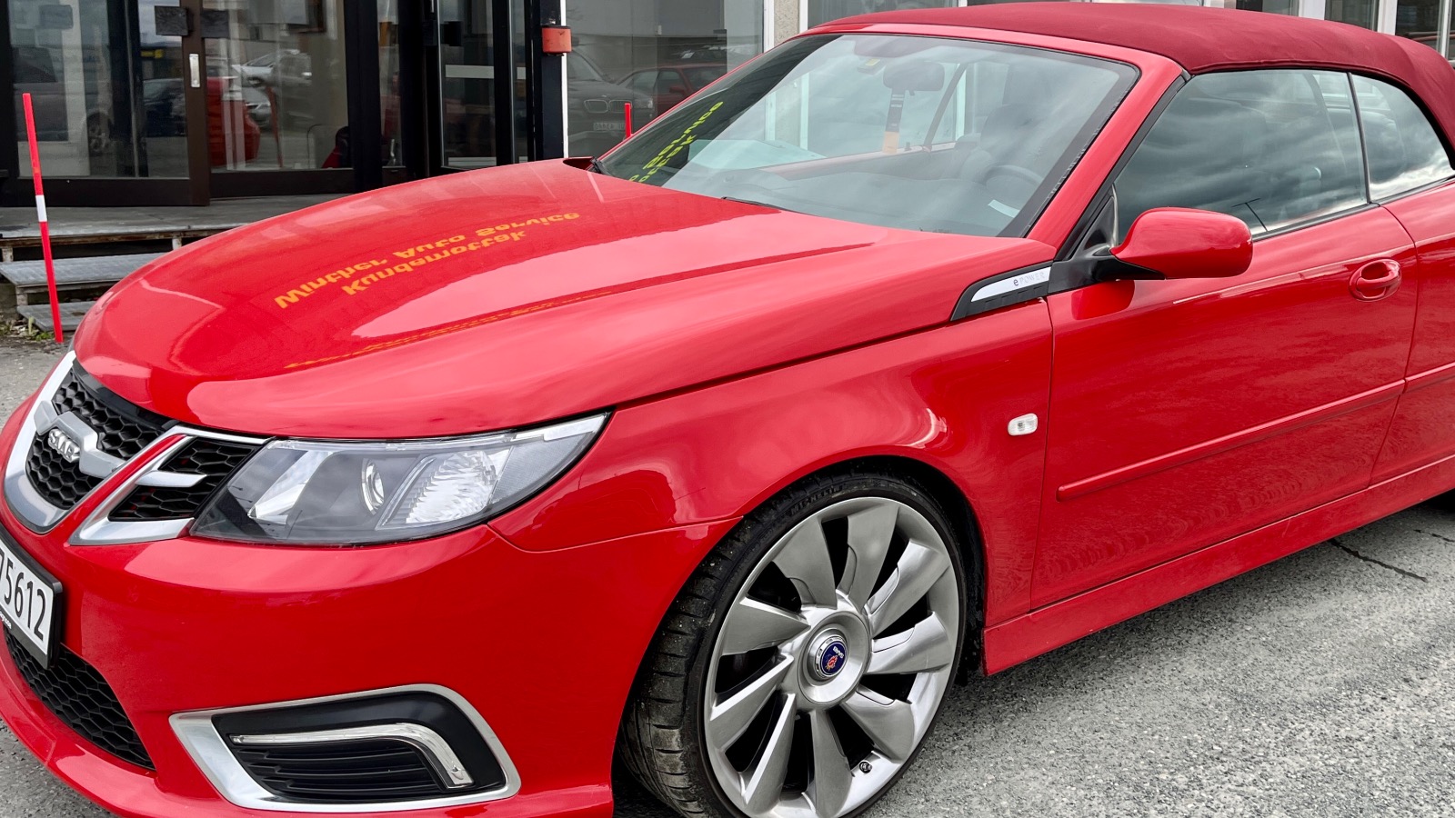 2004 Saab 9-3 Vector cabriolet Motorisert, vinterisolert kalesje