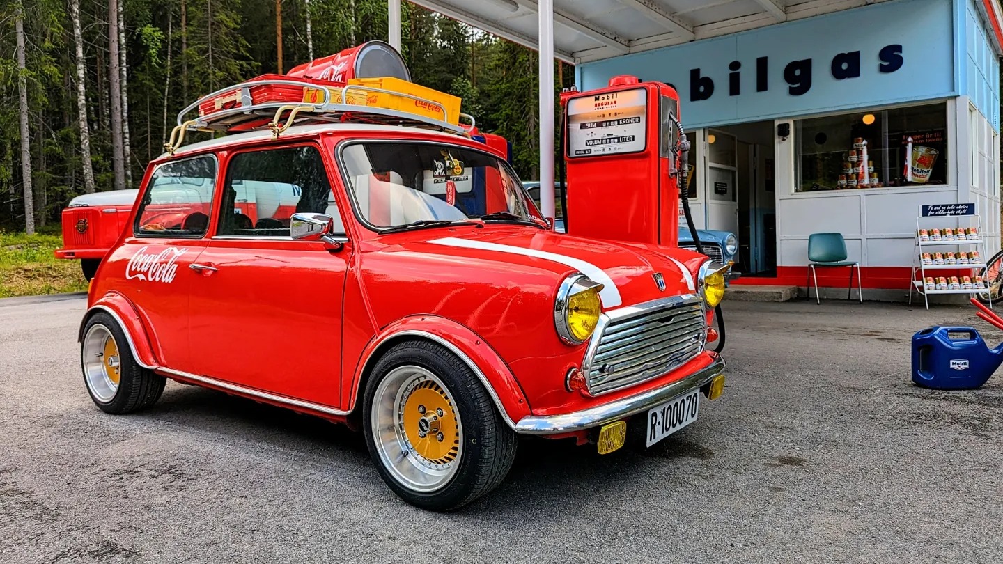 1970 Morris Mini 1000 Colaboksen