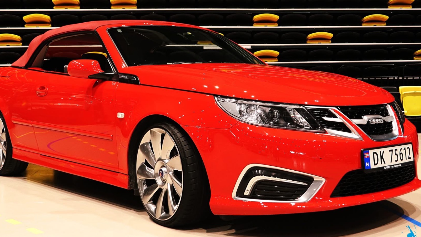 2004 Saab 9-3 Vector cabriolet Motorisert, vinterisolert kalesje